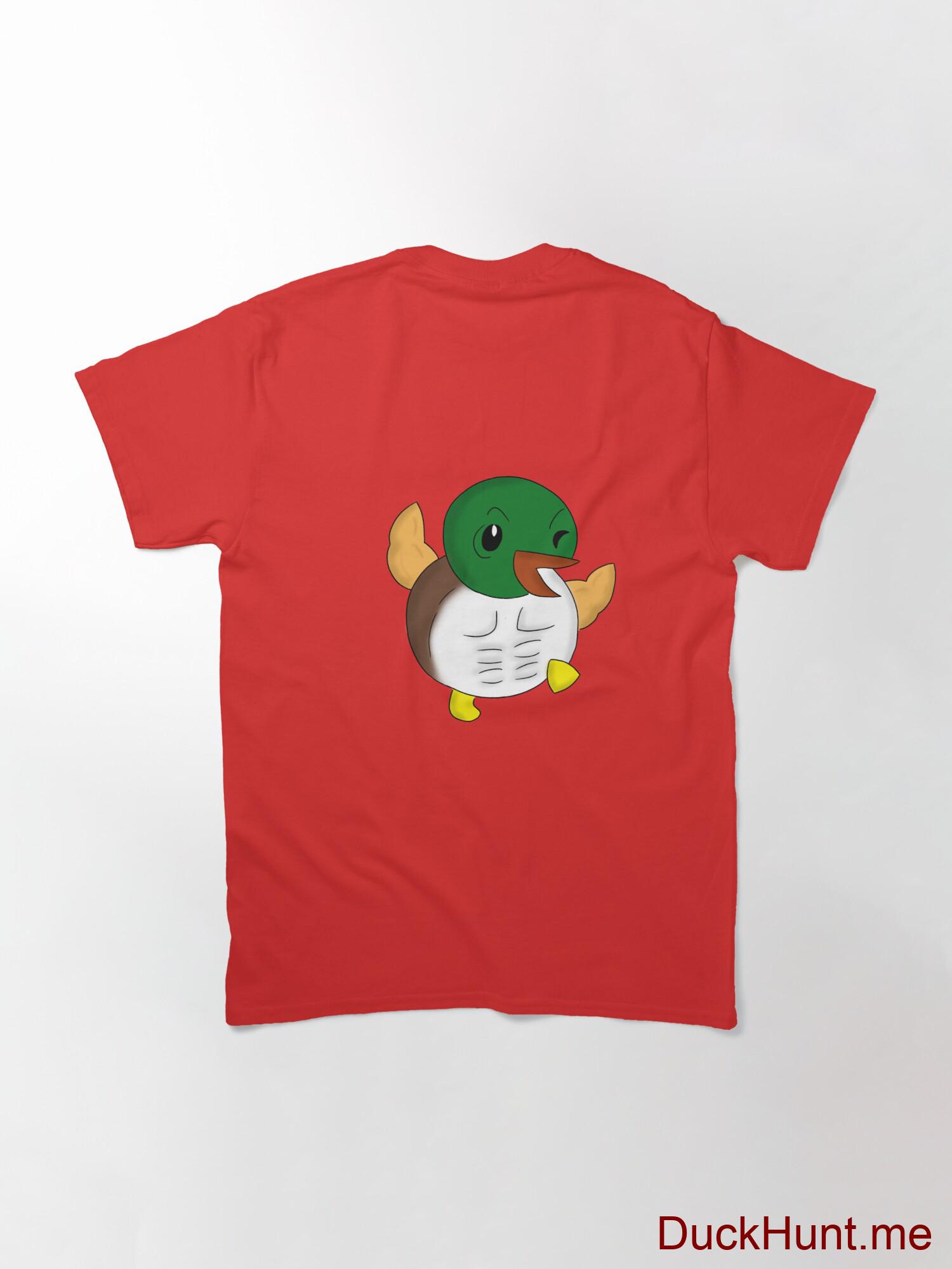 Super duck Red Classic T-Shirt (Back printed) alternative image 1