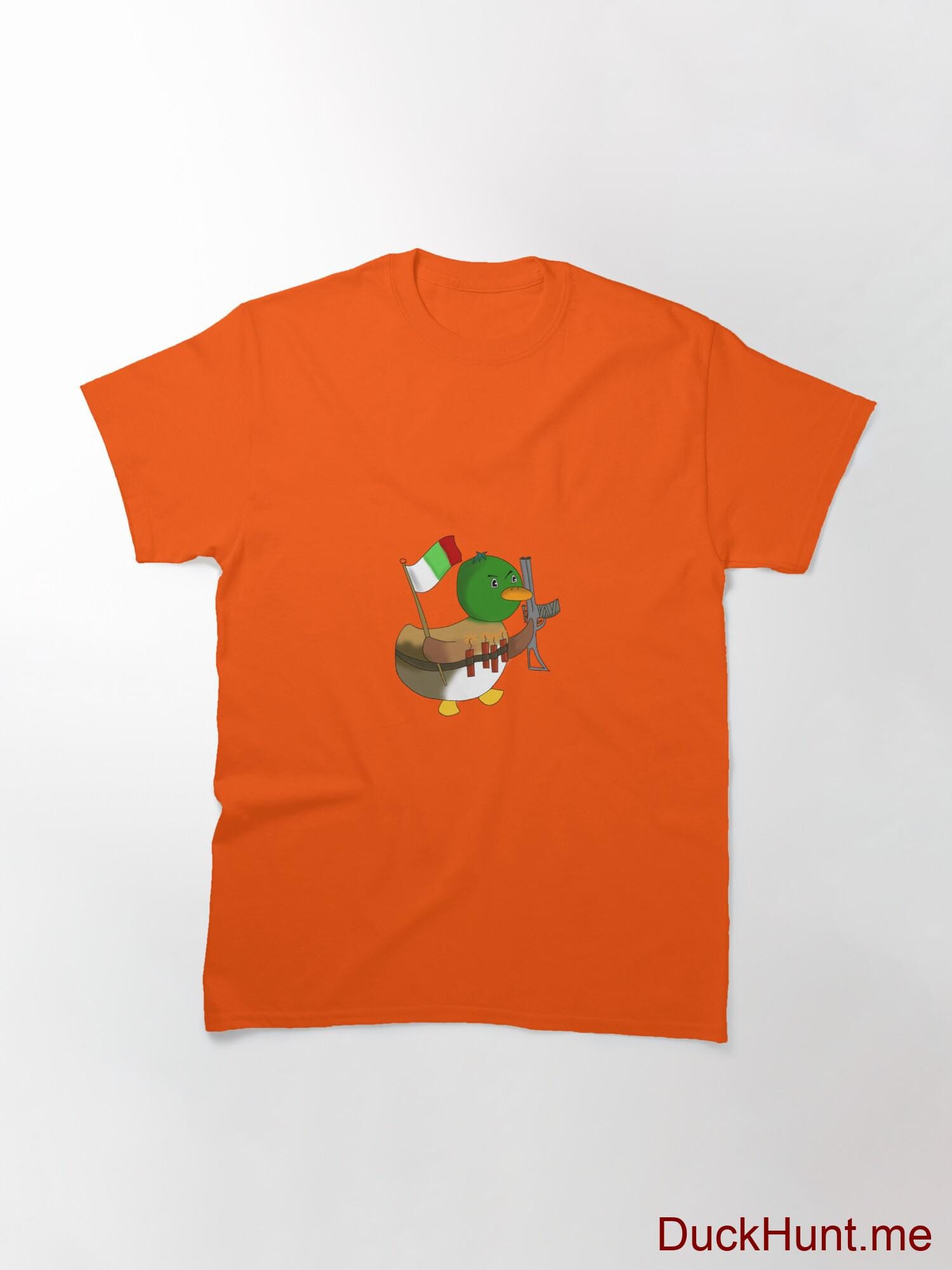 Kamikaze Duck Orange Classic T-Shirt (Front printed) alternative image 2