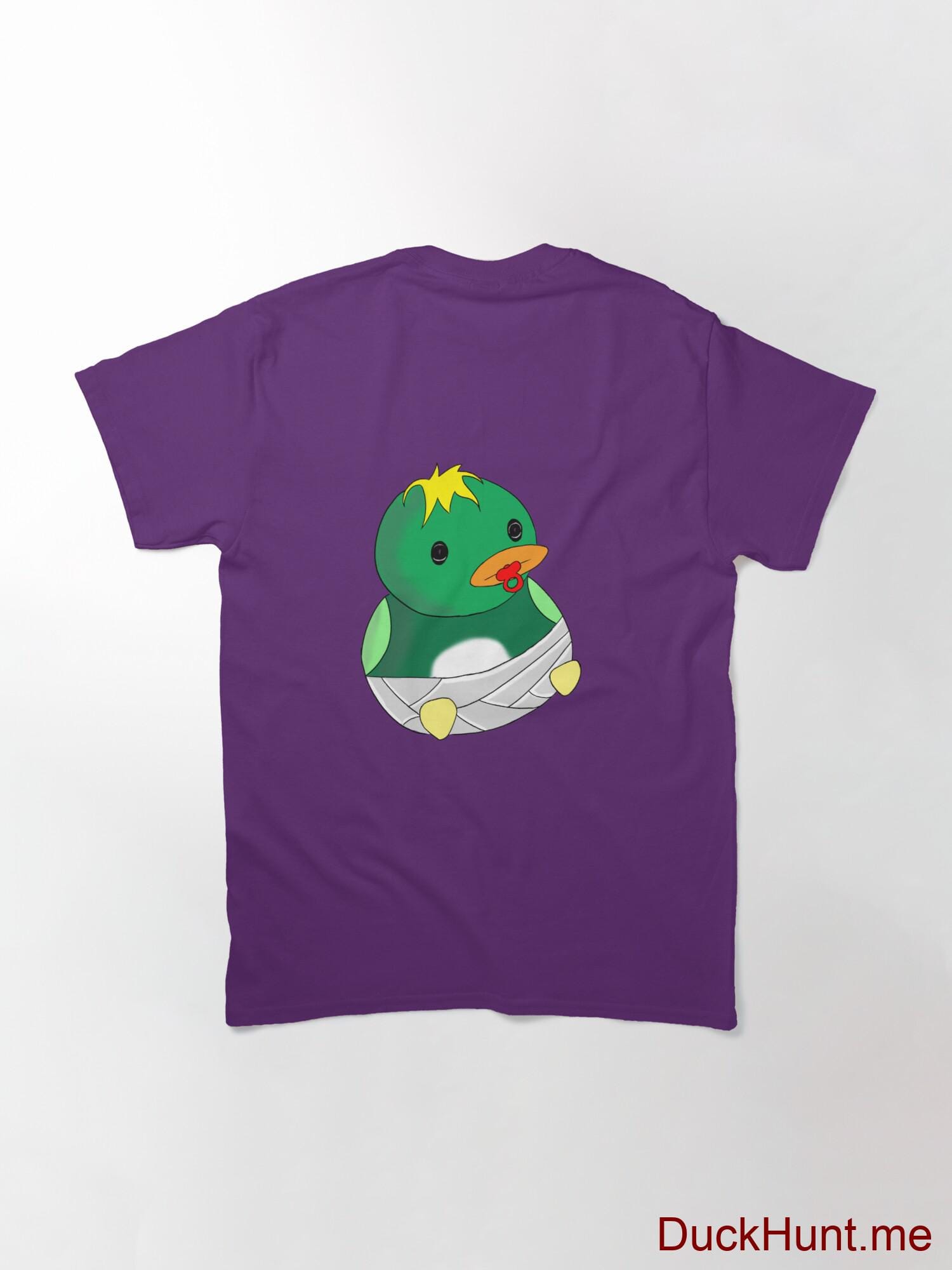 Baby duck Purple Classic T-Shirt (Back printed) alternative image 1