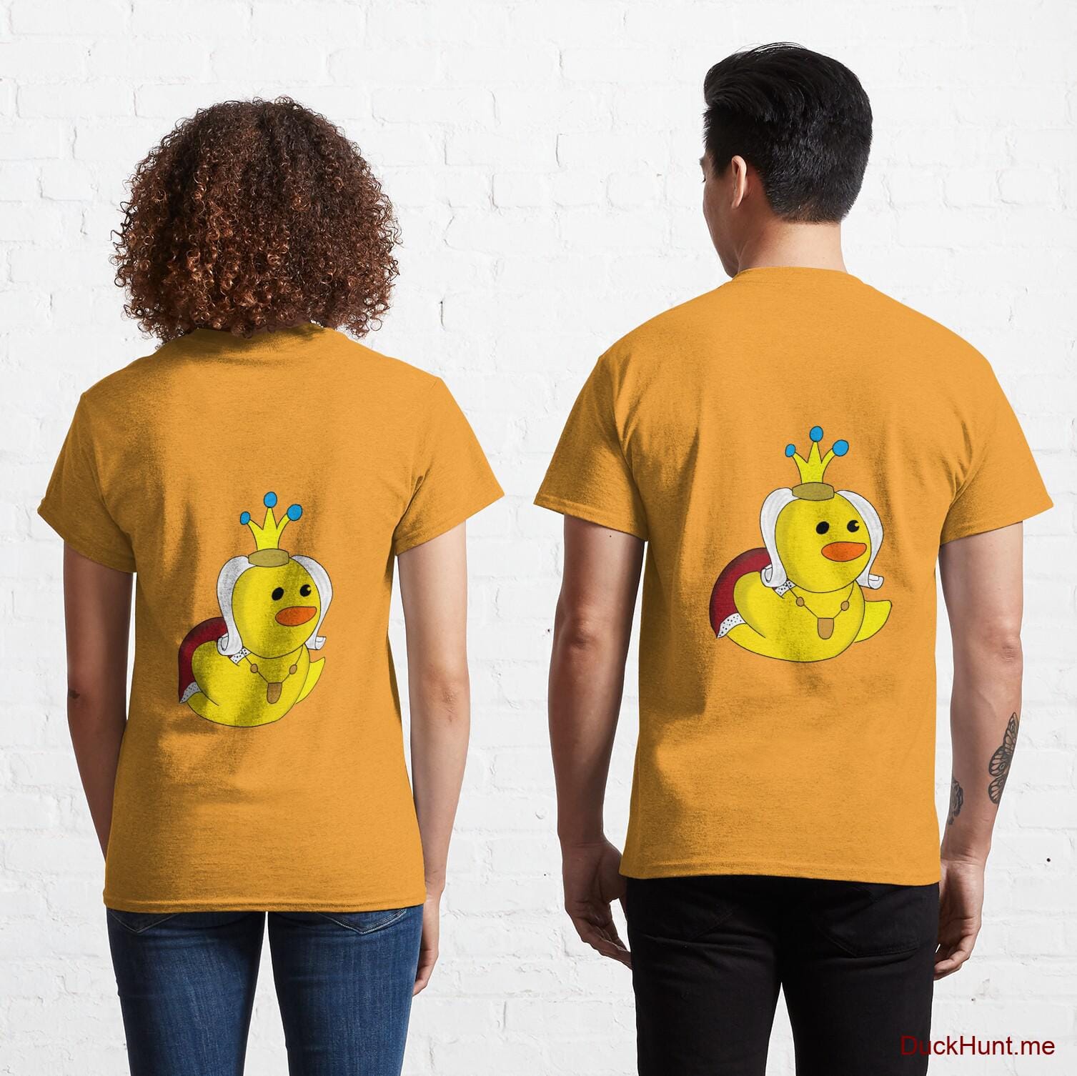 Royal Duck Gold Classic T-Shirt (Back printed)