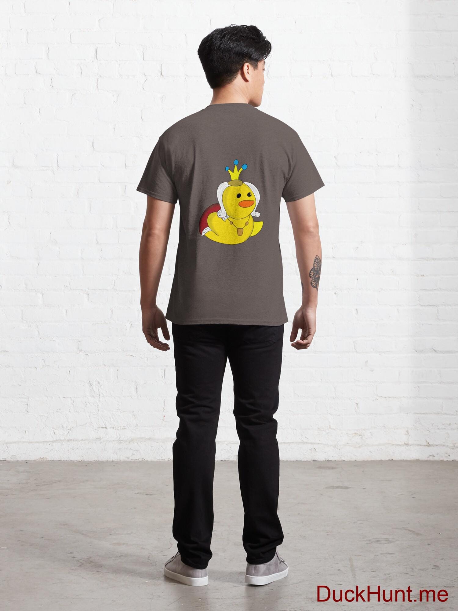 Royal Duck Dark Grey Classic T-Shirt (Back printed) alternative image 3