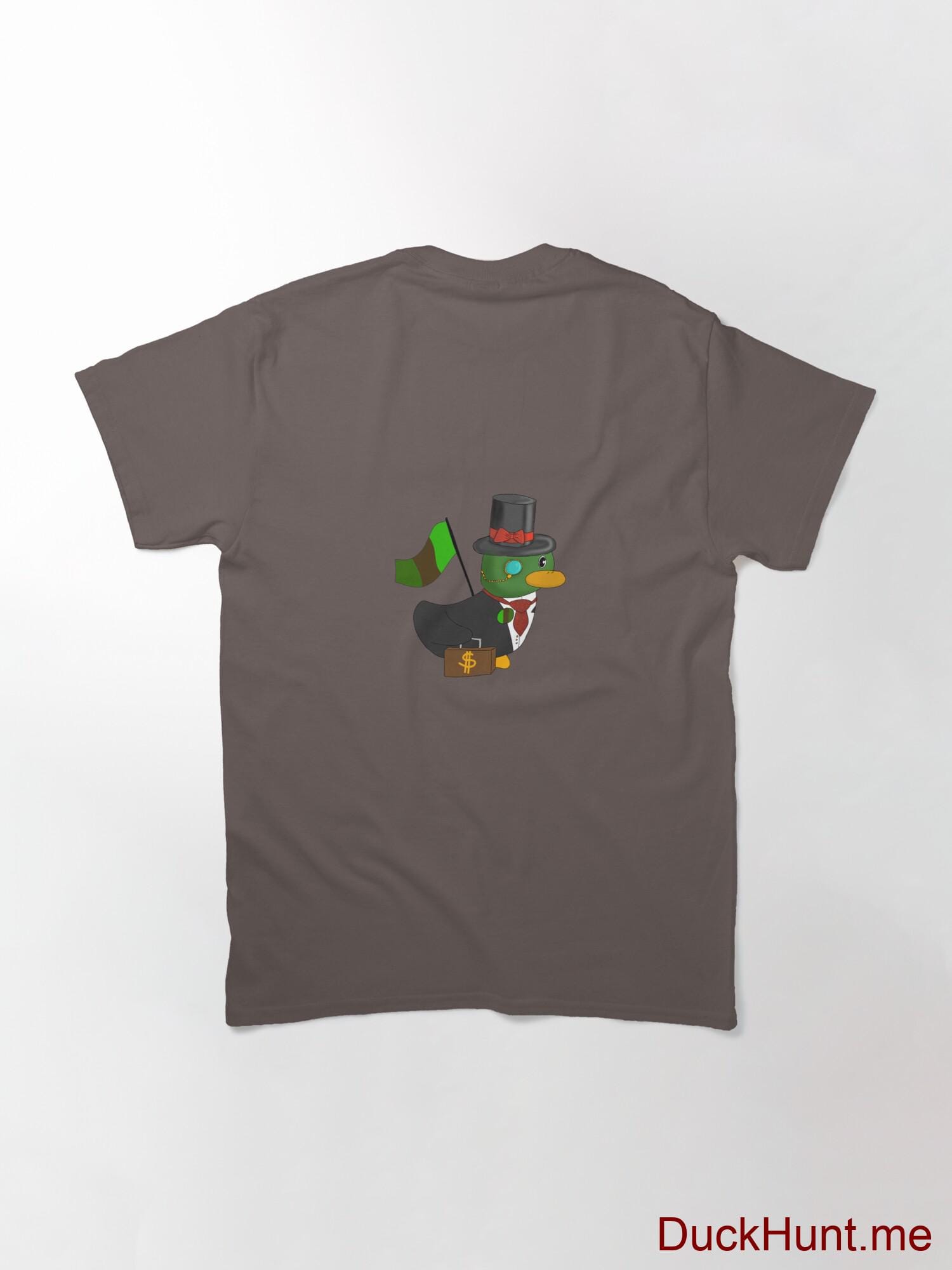 Golden Duck Dark Grey Classic T-Shirt (Back printed) alternative image 1