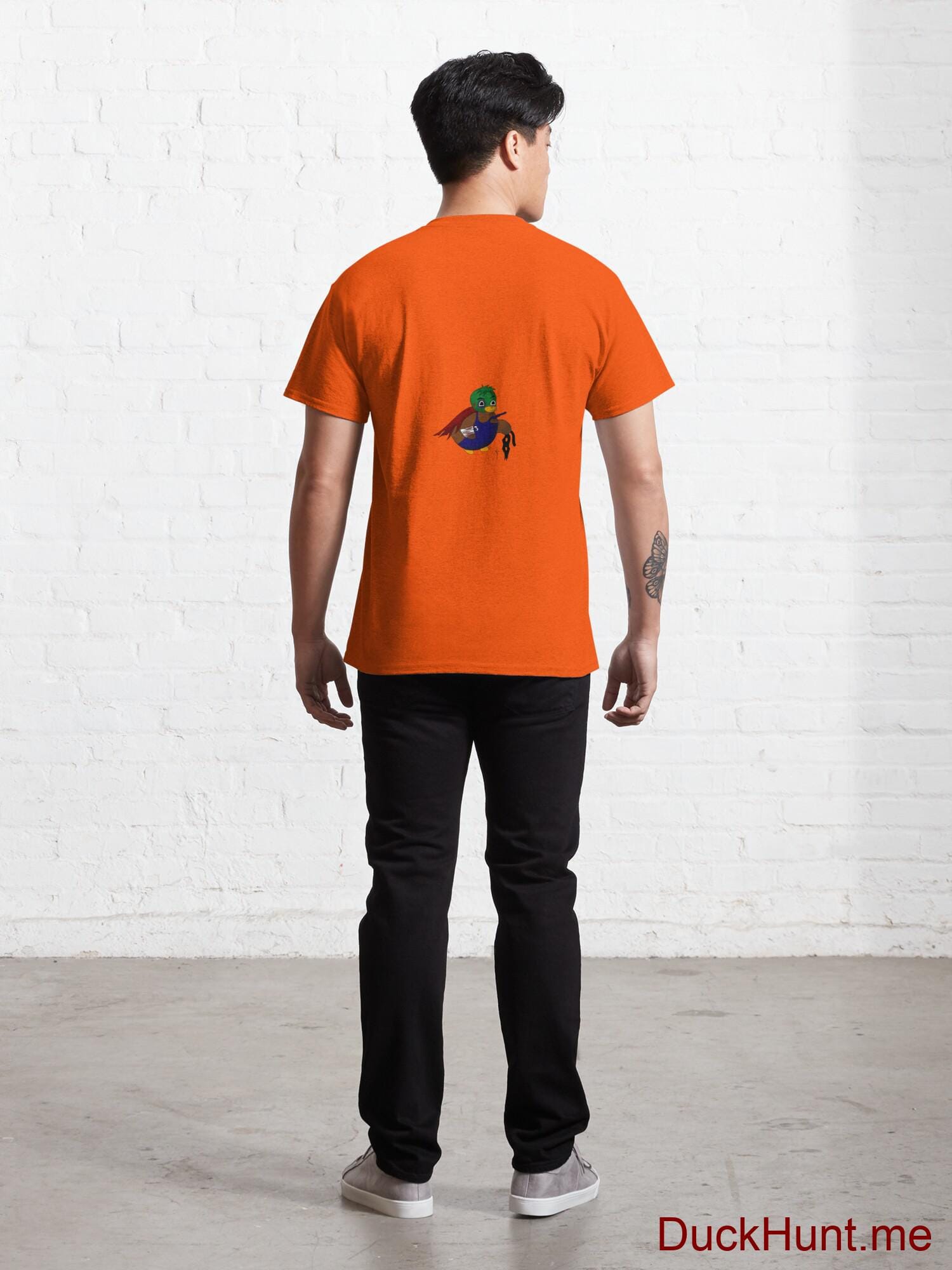 Dead DuckHunt Boss (smokeless) Orange Classic T-Shirt (Back printed) alternative image 3