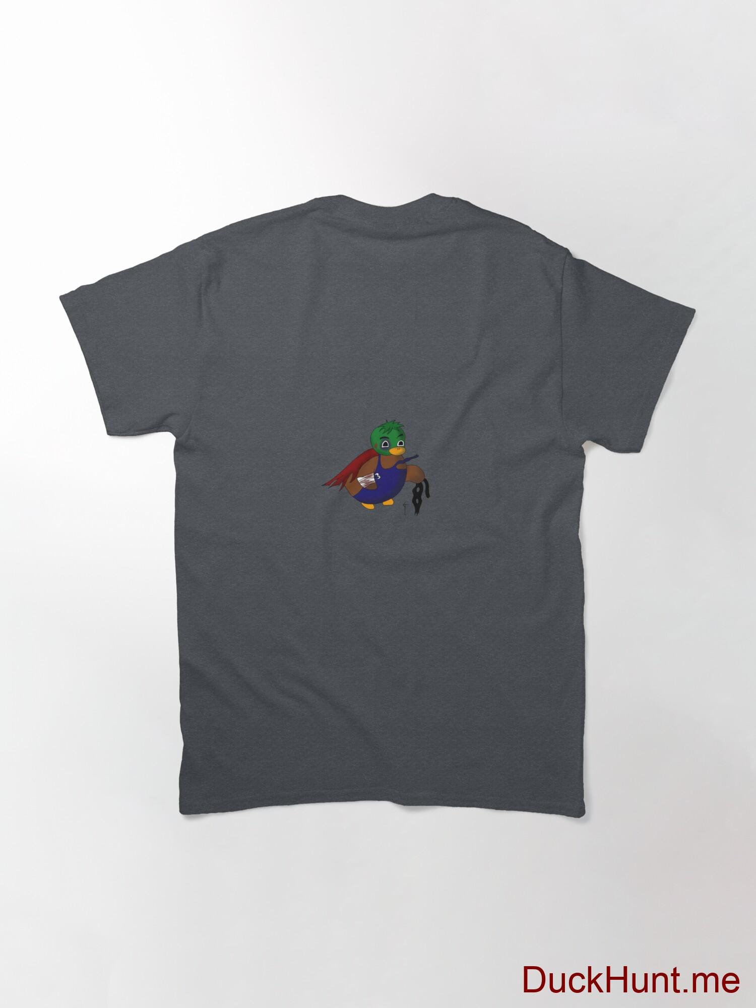 Dead DuckHunt Boss (smokeless) Denim Heather Classic T-Shirt (Back printed) alternative image 1