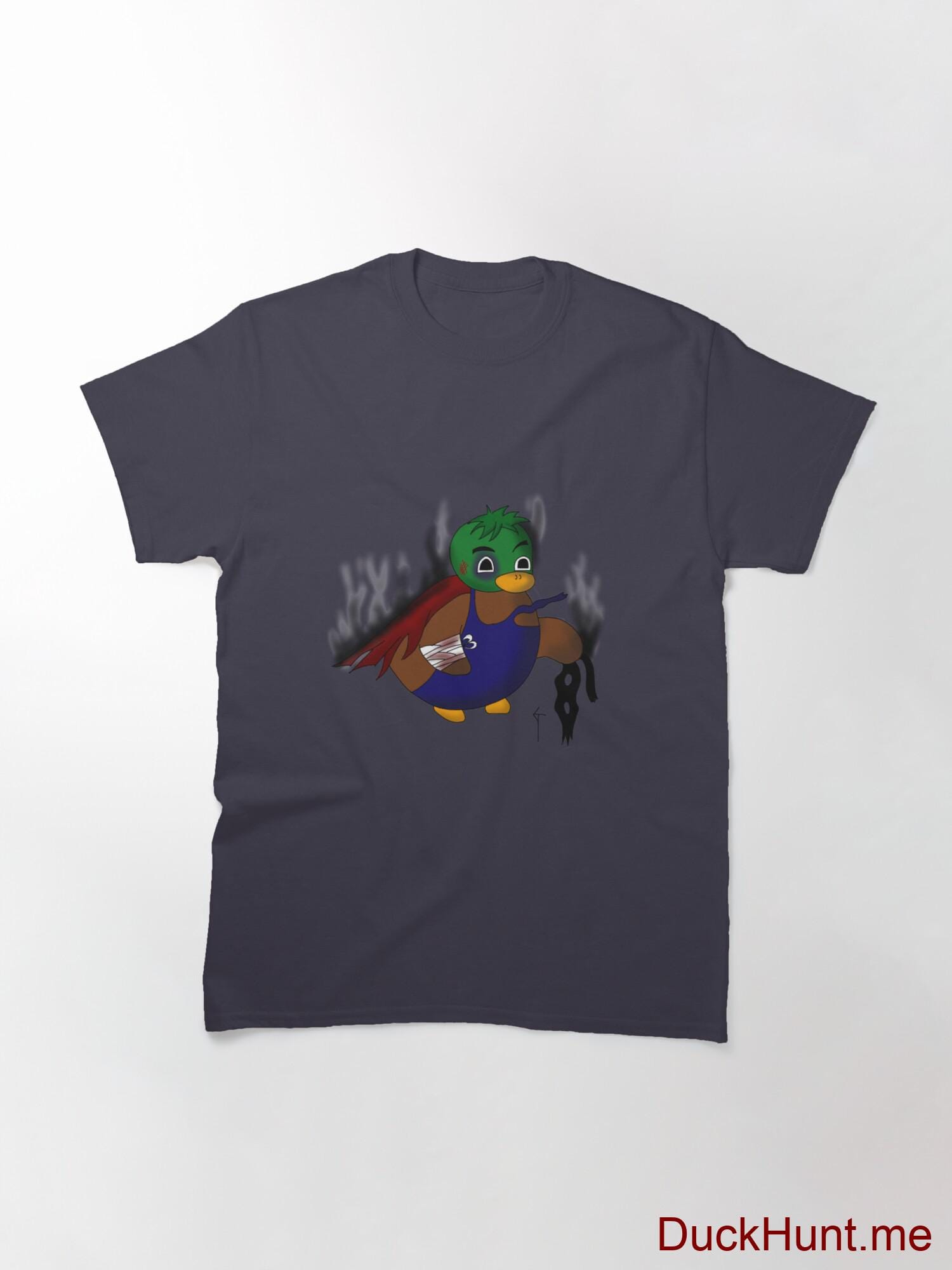 Dead Boss Duck (smoky) Navy Classic T-Shirt (Front printed) alternative image 2