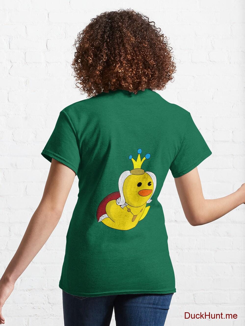 Royal Duck Green Classic T-Shirt (Back printed) alternative image 4