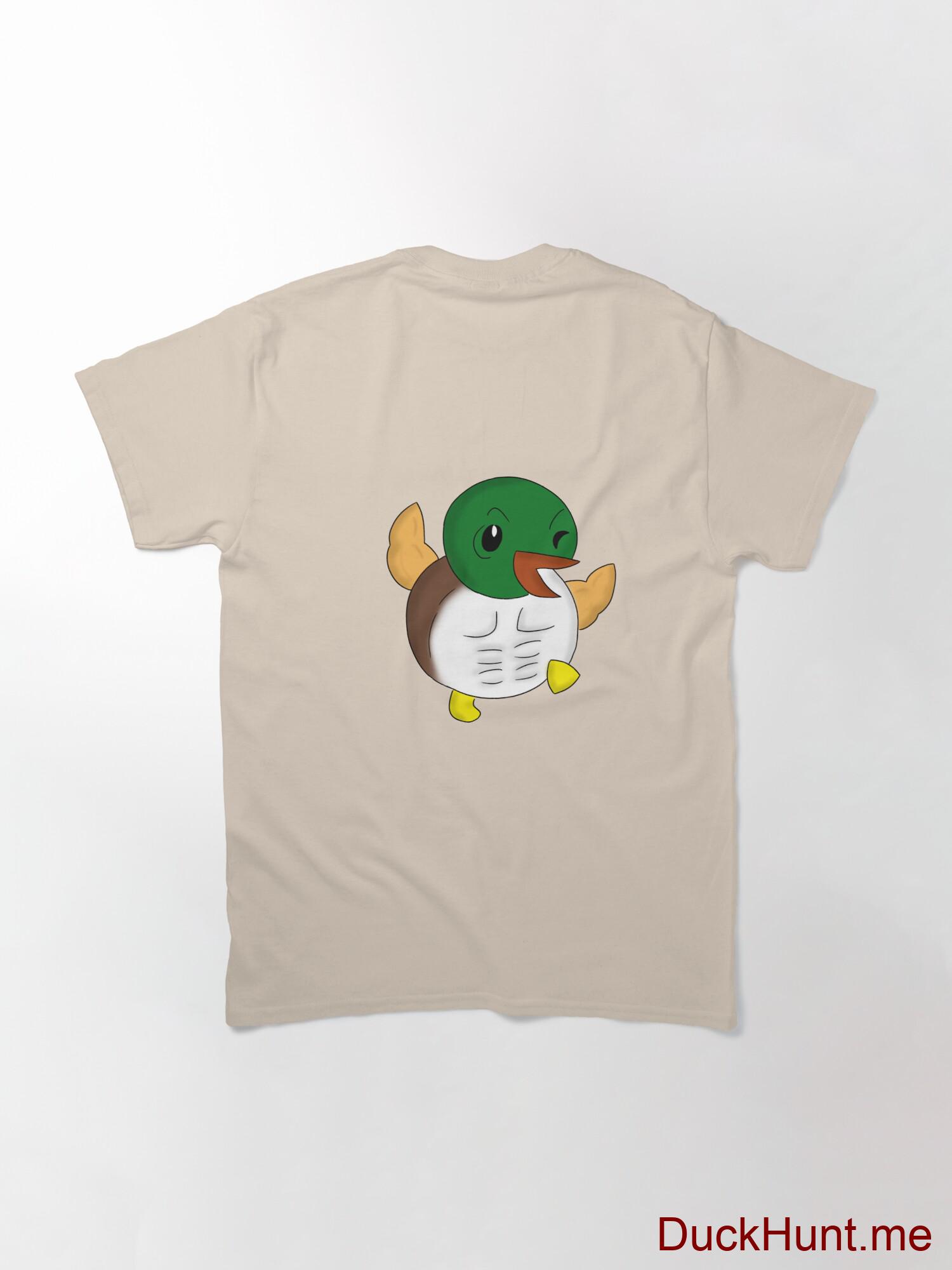 Super duck Creme Classic T-Shirt (Back printed) alternative image 1