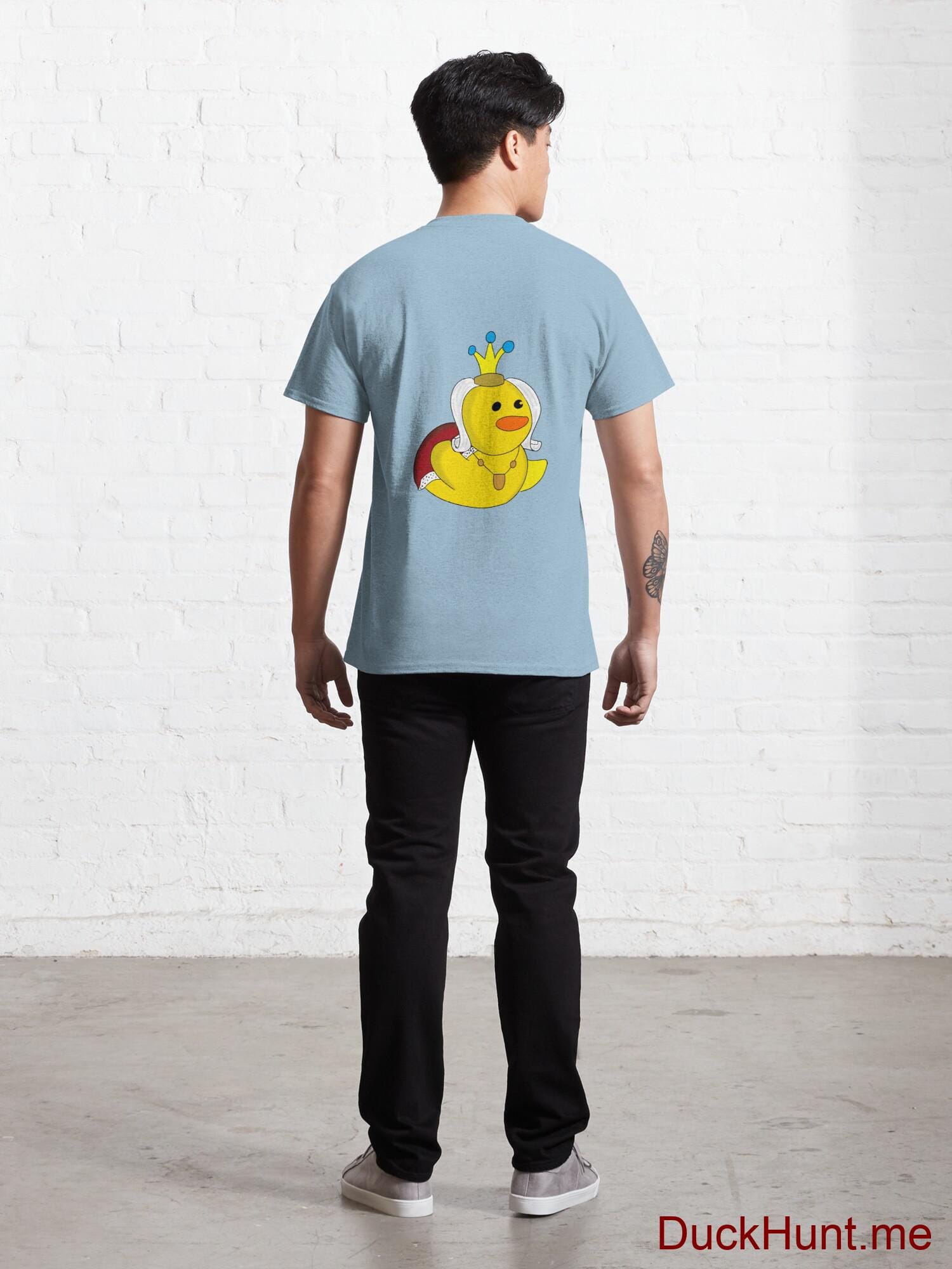 Royal Duck Light Blue Classic T-Shirt (Back printed) alternative image 3