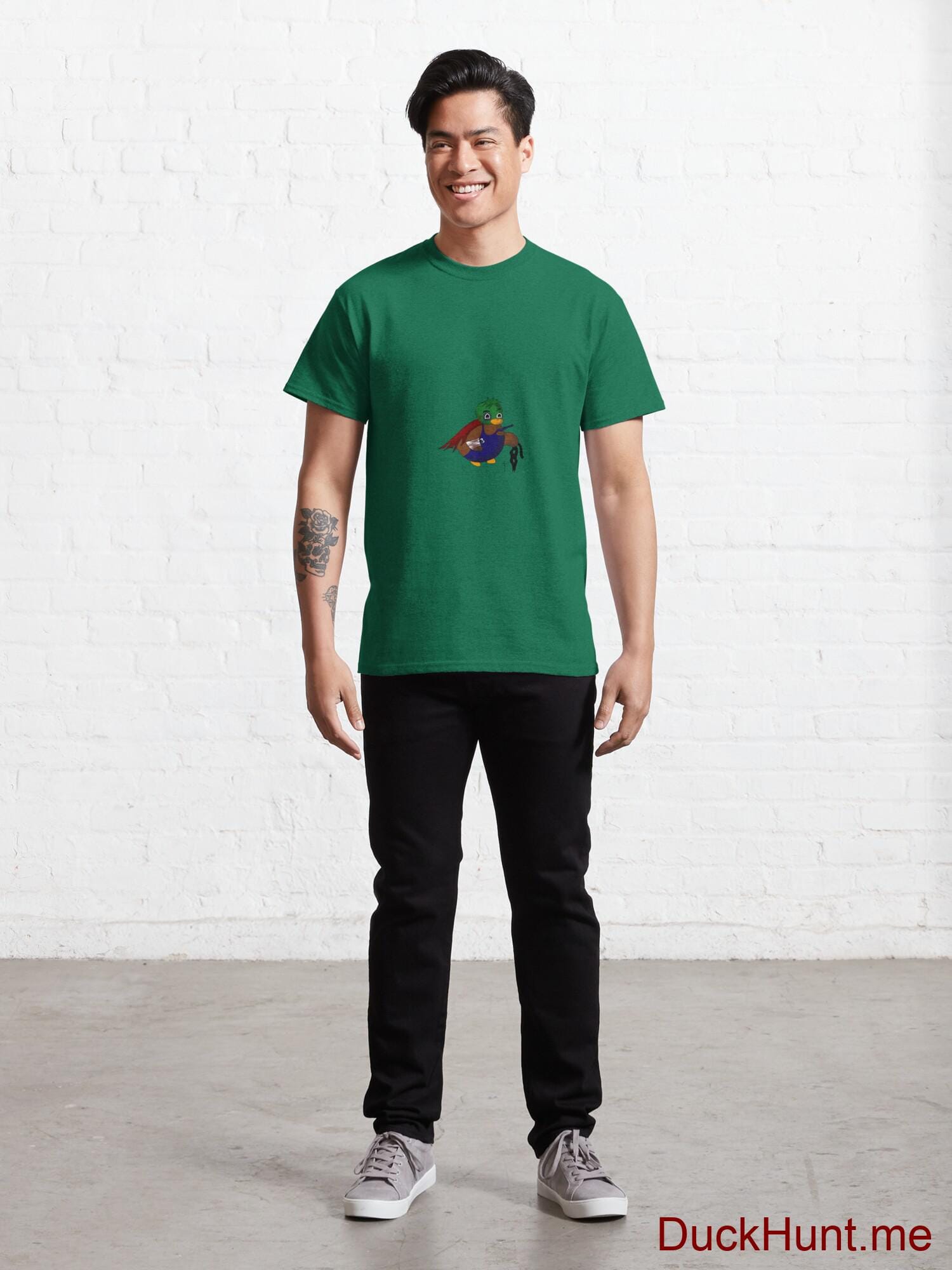 Dead DuckHunt Boss (smokeless) Green Classic T-Shirt (Front printed) alternative image 6
