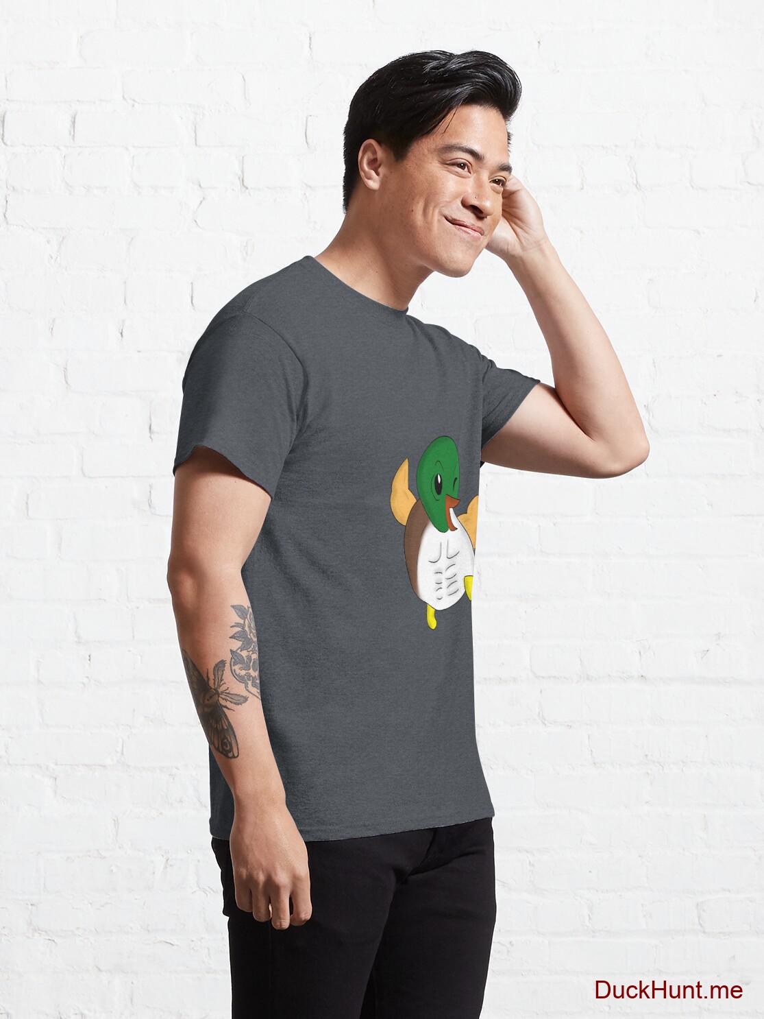 Super duck Denim Heather Classic T-Shirt (Front printed) alternative image 4