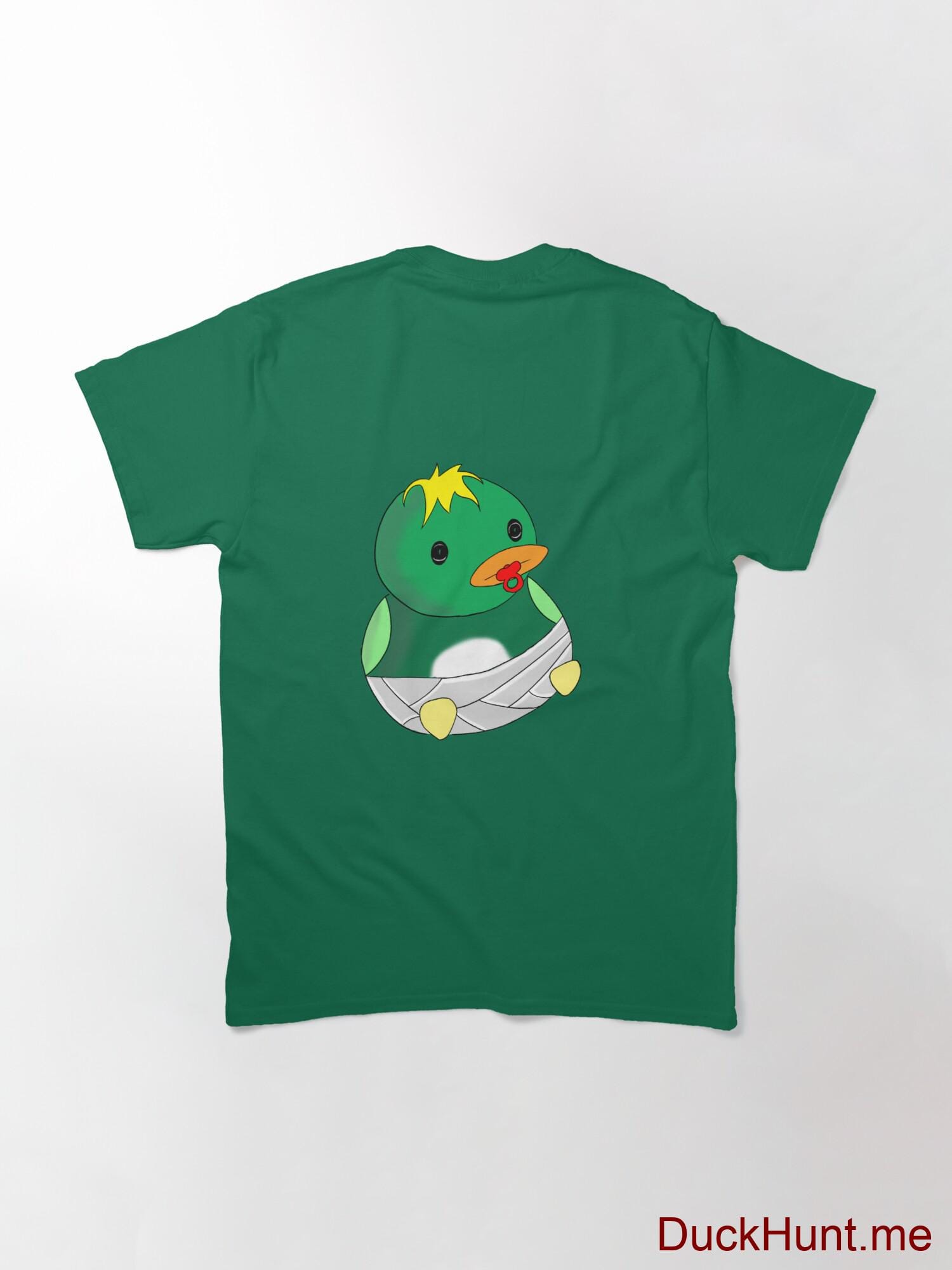 Baby duck Green Classic T-Shirt (Back printed) alternative image 1