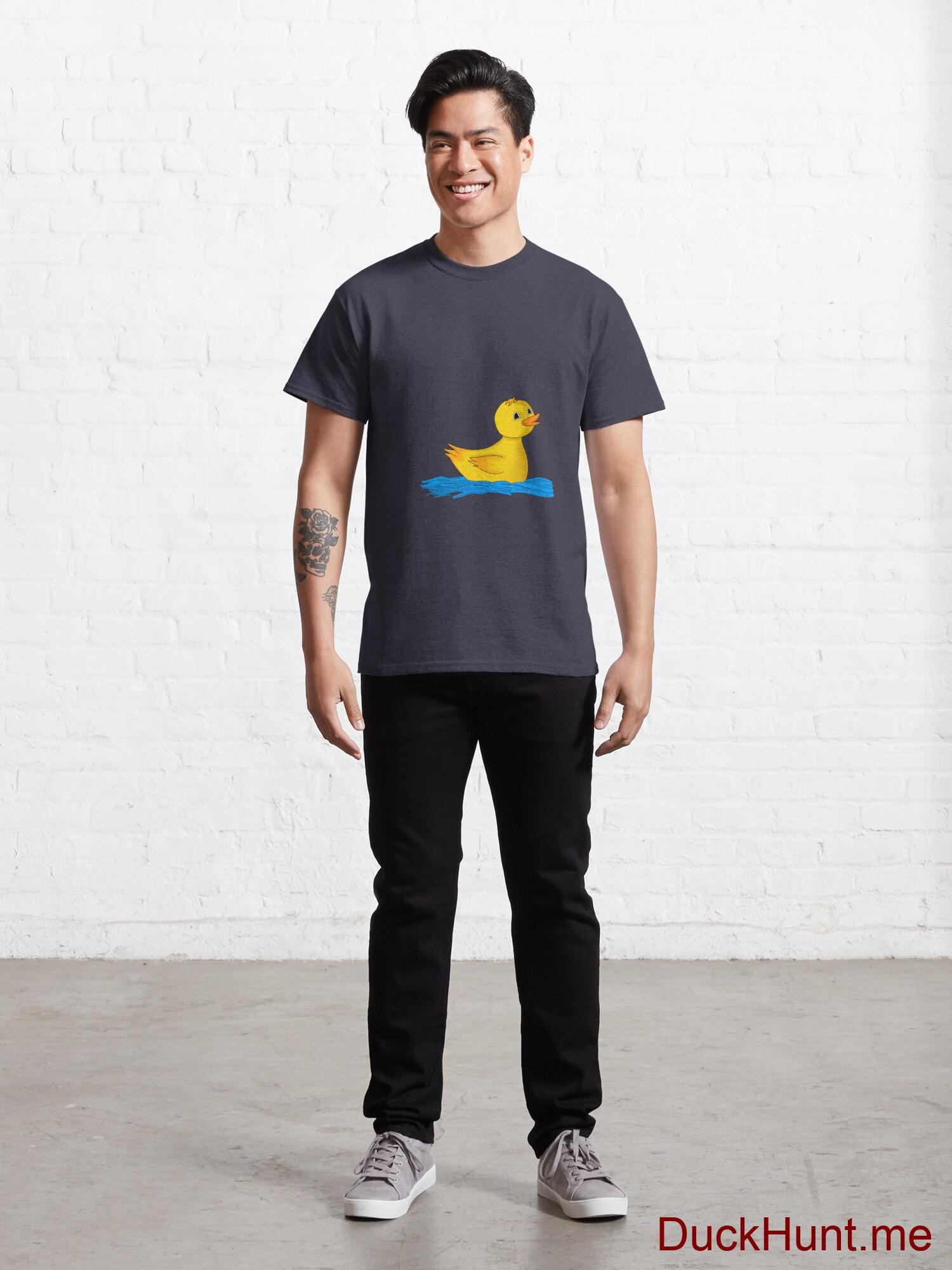Plastic Duck Navy Classic T-Shirt (Front printed) alternative image 6