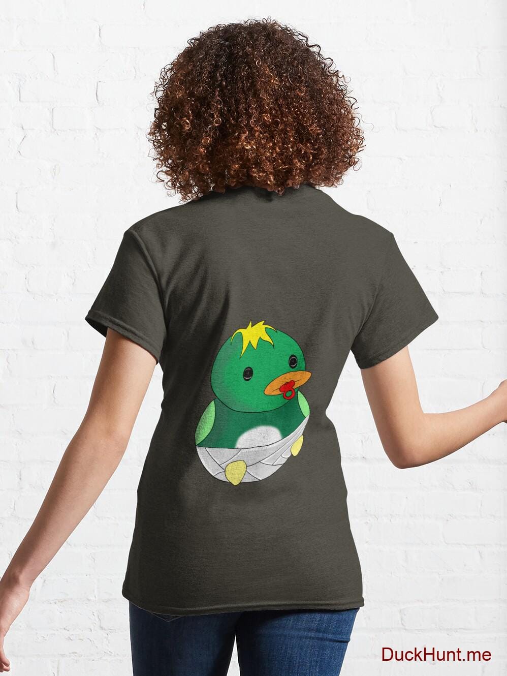 Baby duck Army Classic T-Shirt (Back printed) alternative image 4