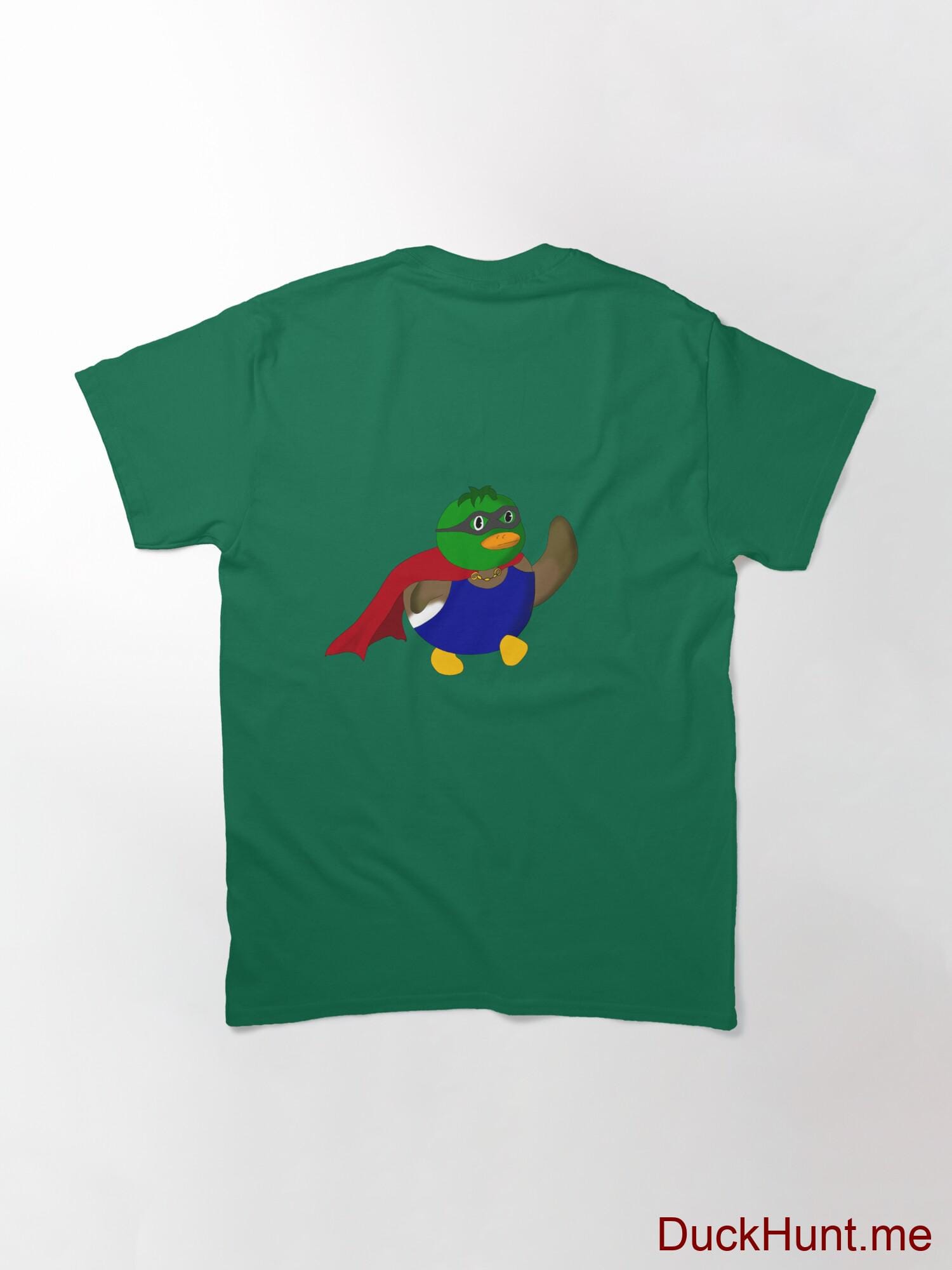 Alive Boss Duck Green Classic T-Shirt (Back printed) alternative image 1