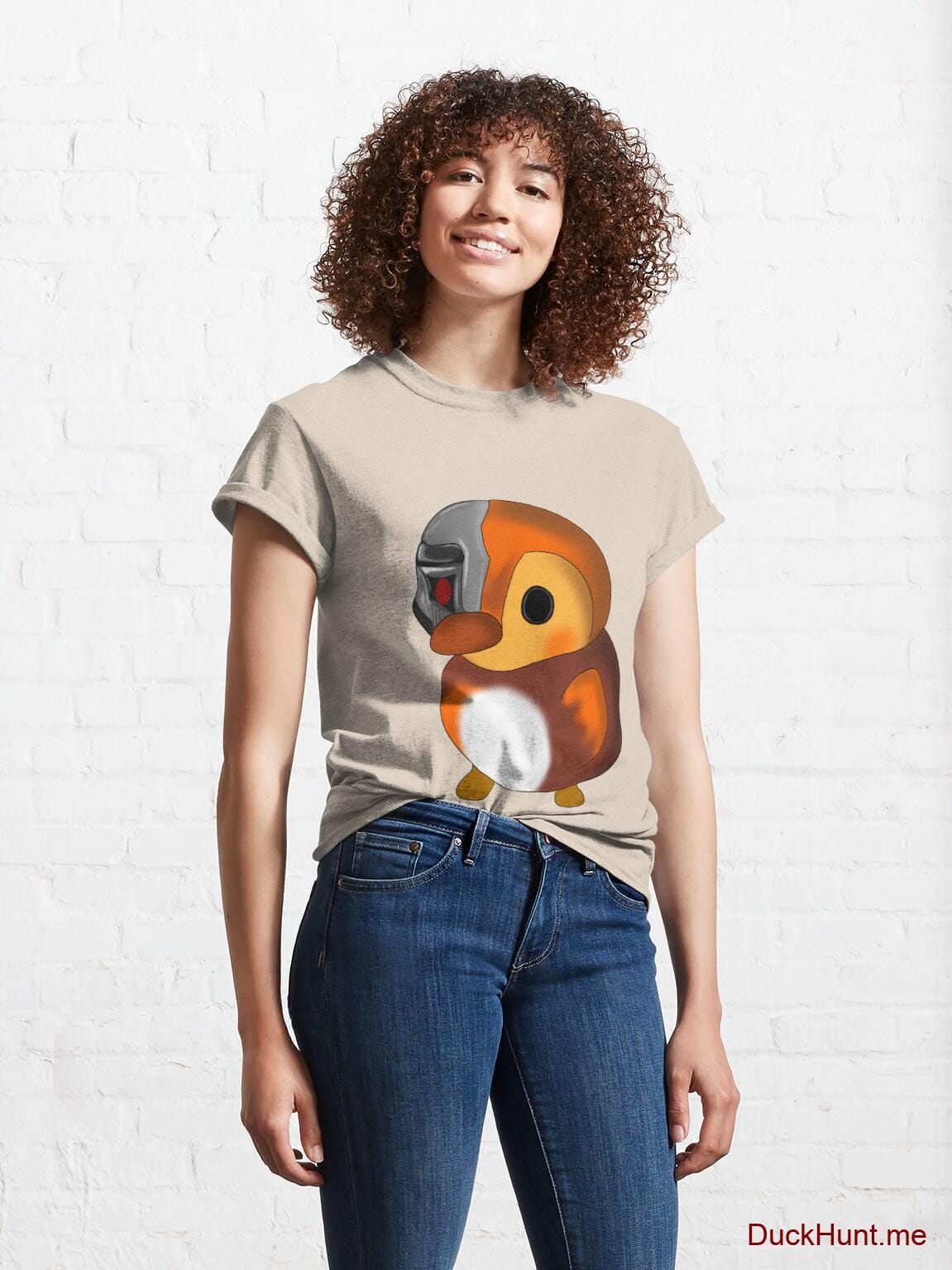 Mechanical Duck Creme Classic T-Shirt (Front printed) alternative image 3
