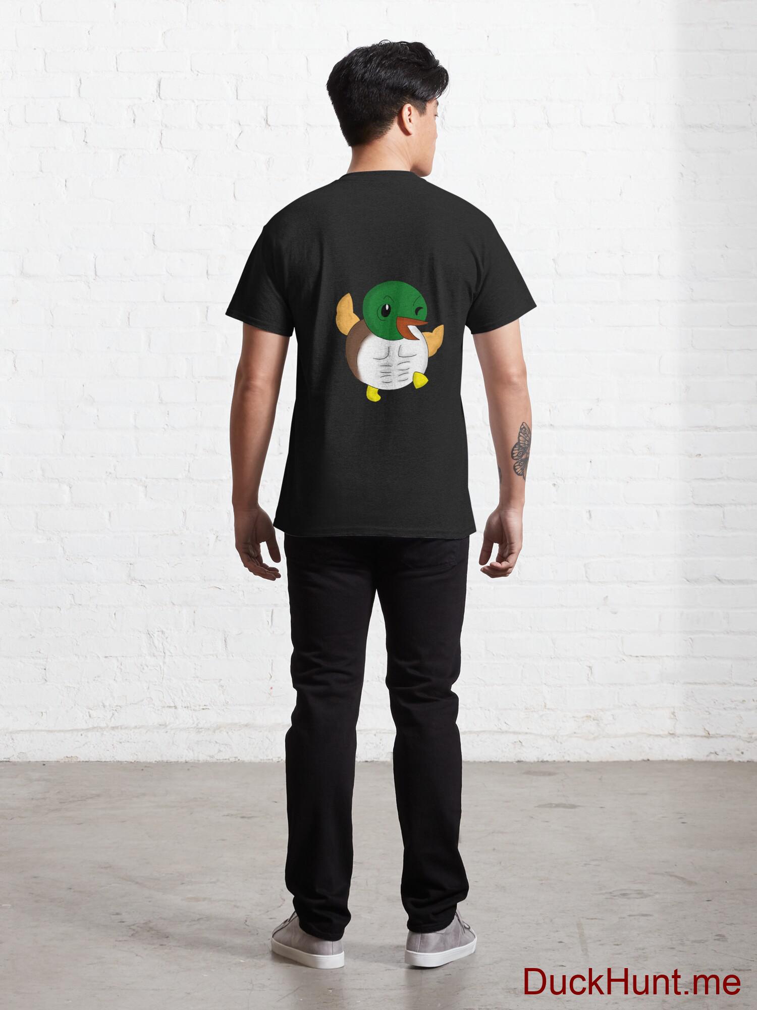 Super duck Black Classic T-Shirt (Back printed) alternative image 3