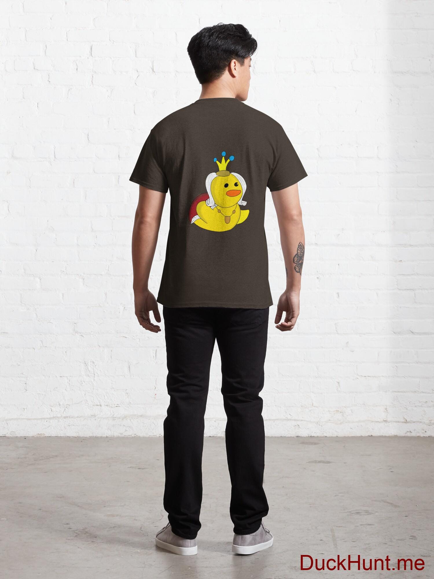 Royal Duck Brown Classic T-Shirt (Back printed) alternative image 3