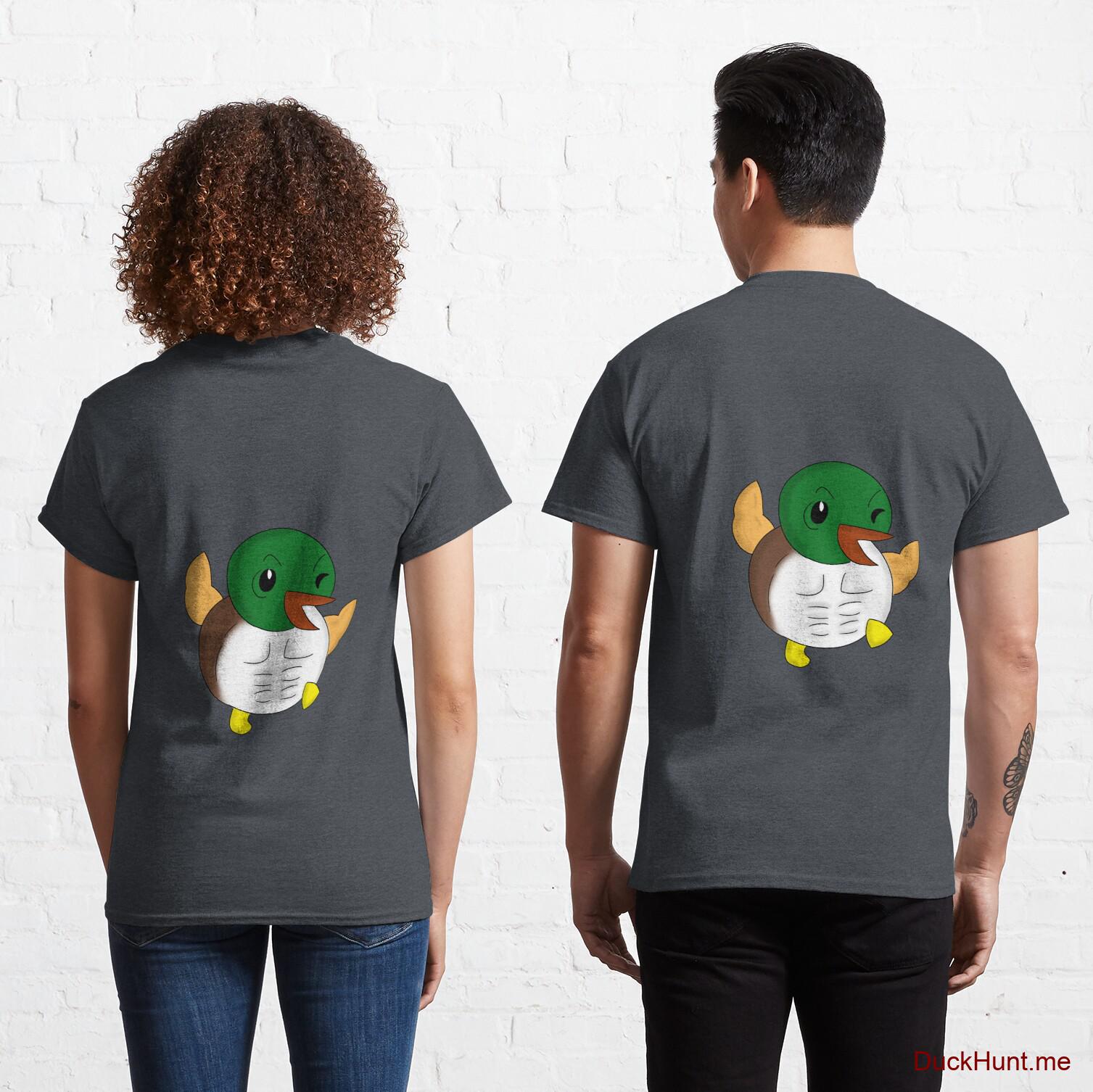 Super duck Denim Heather Classic T-Shirt (Back printed)