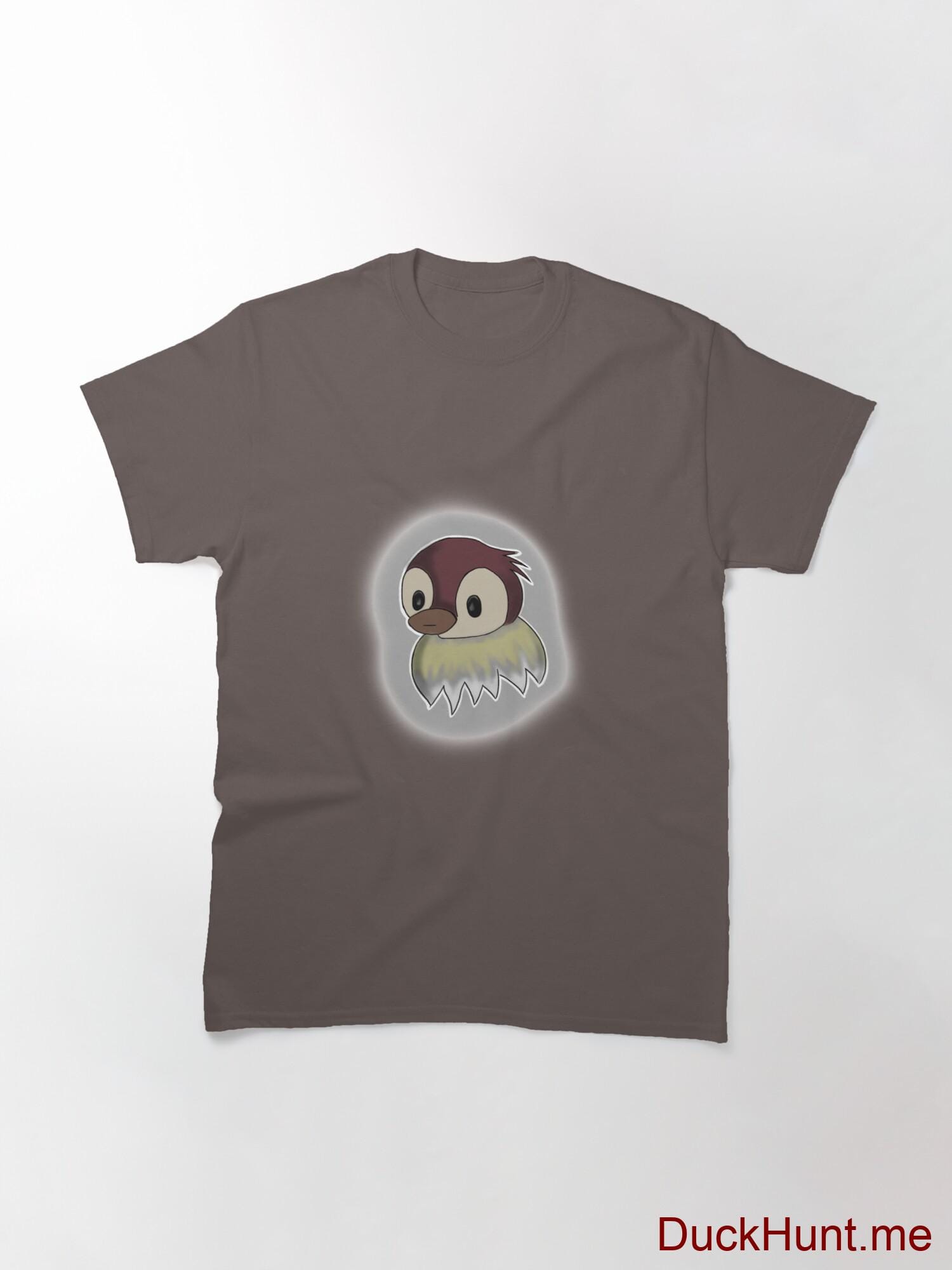 Ghost Duck (foggy) Dark Grey Classic T-Shirt (Front printed) alternative image 2