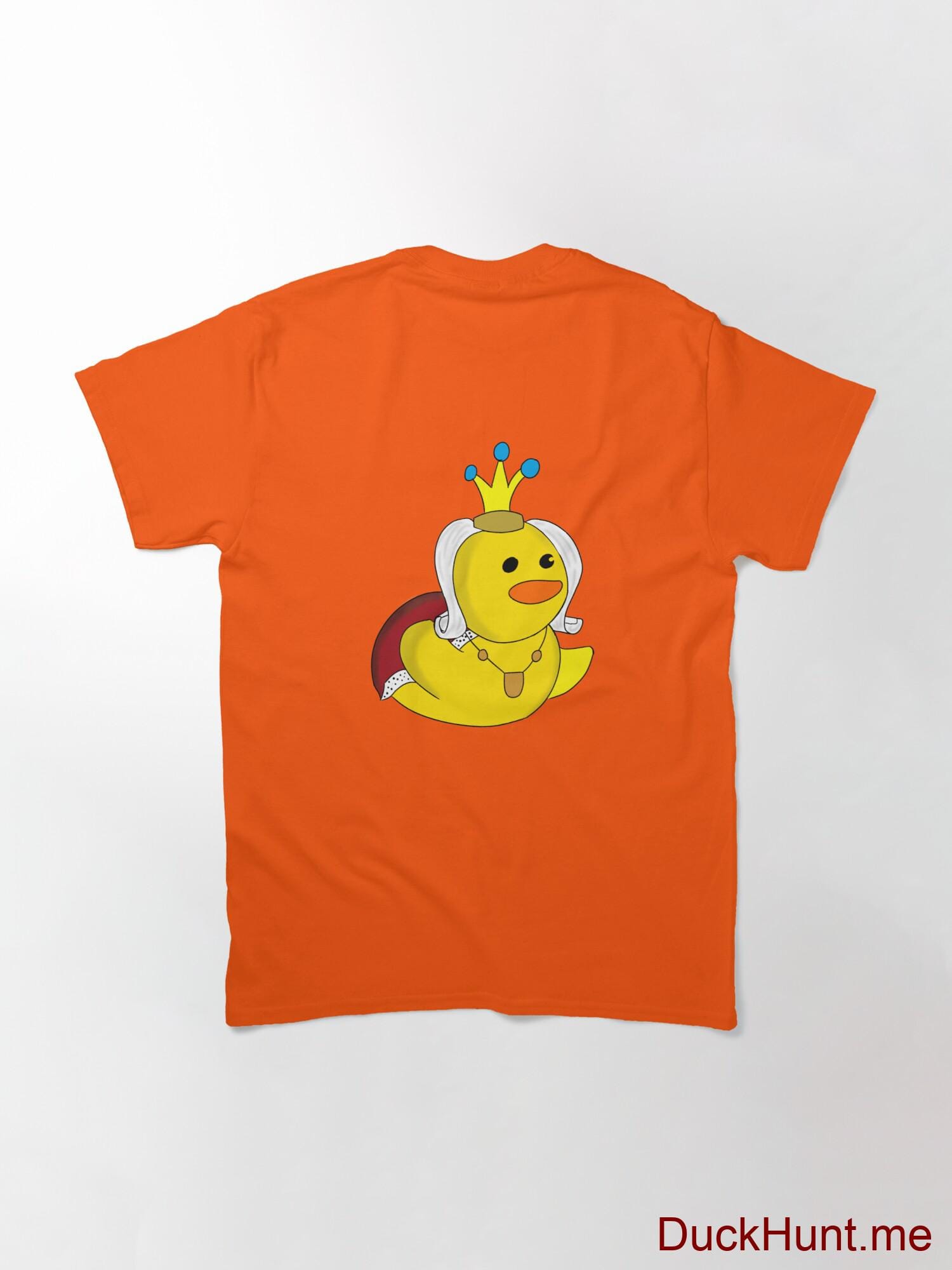 Royal Duck Orange Classic T-Shirt (Back printed) alternative image 1