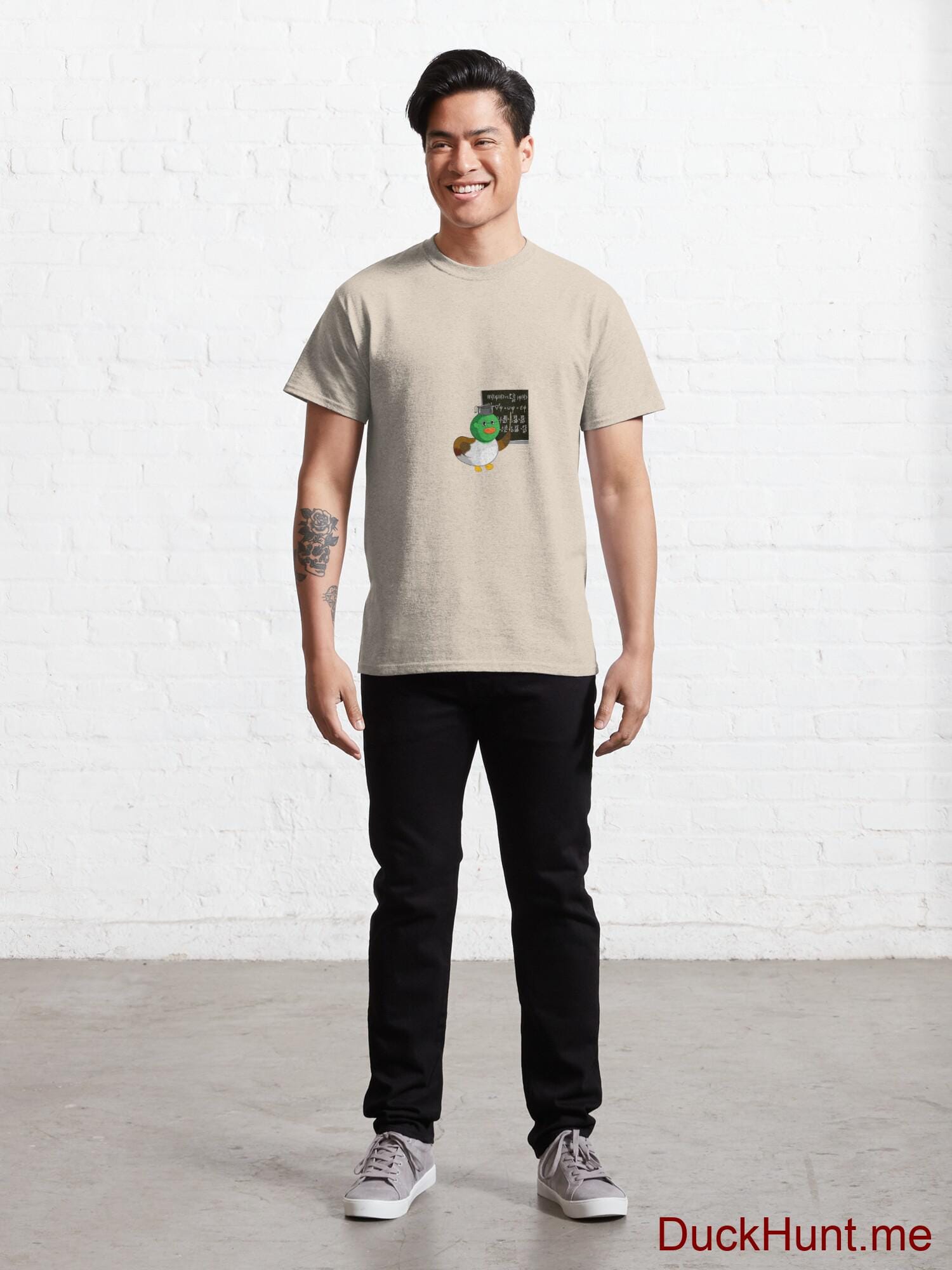 Prof Duck Creme Classic T-Shirt (Front printed) alternative image 6