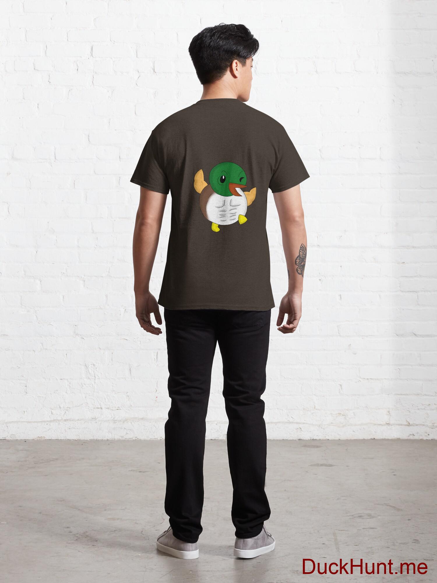 Super duck Brown Classic T-Shirt (Back printed) alternative image 3
