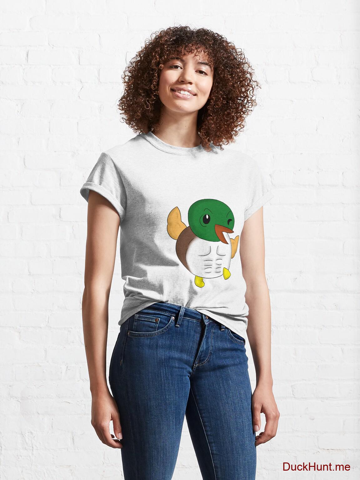 Super duck White Classic T-Shirt (Front printed) alternative image 3