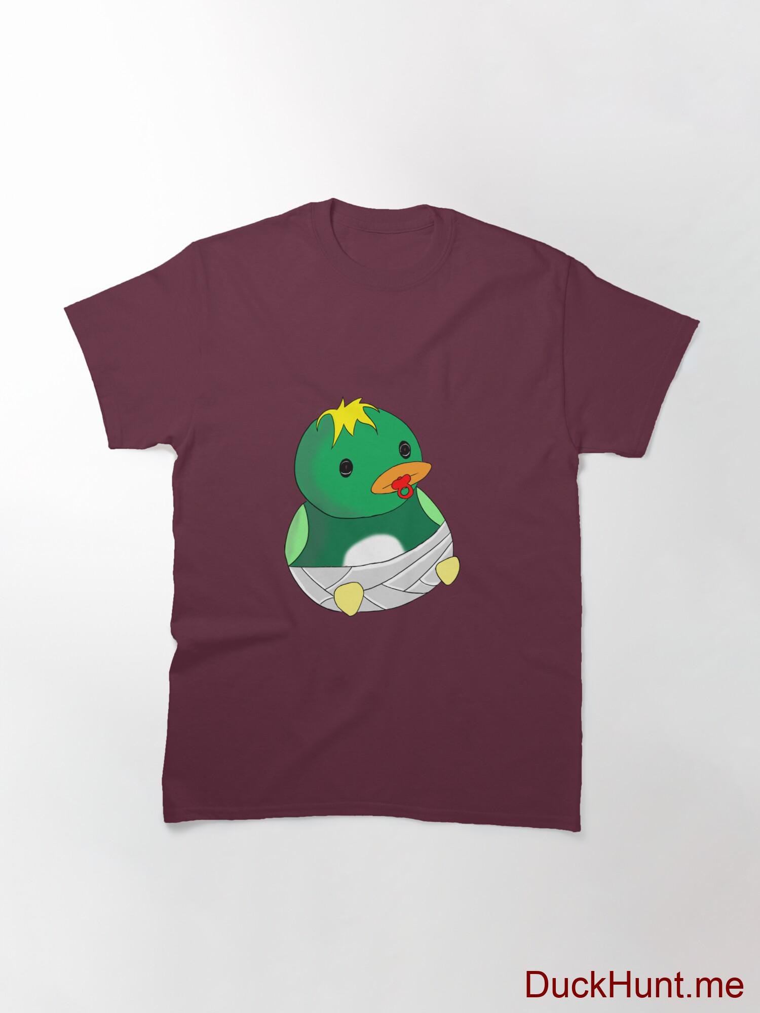 Baby duck Dark Red Classic T-Shirt (Front printed) alternative image 2