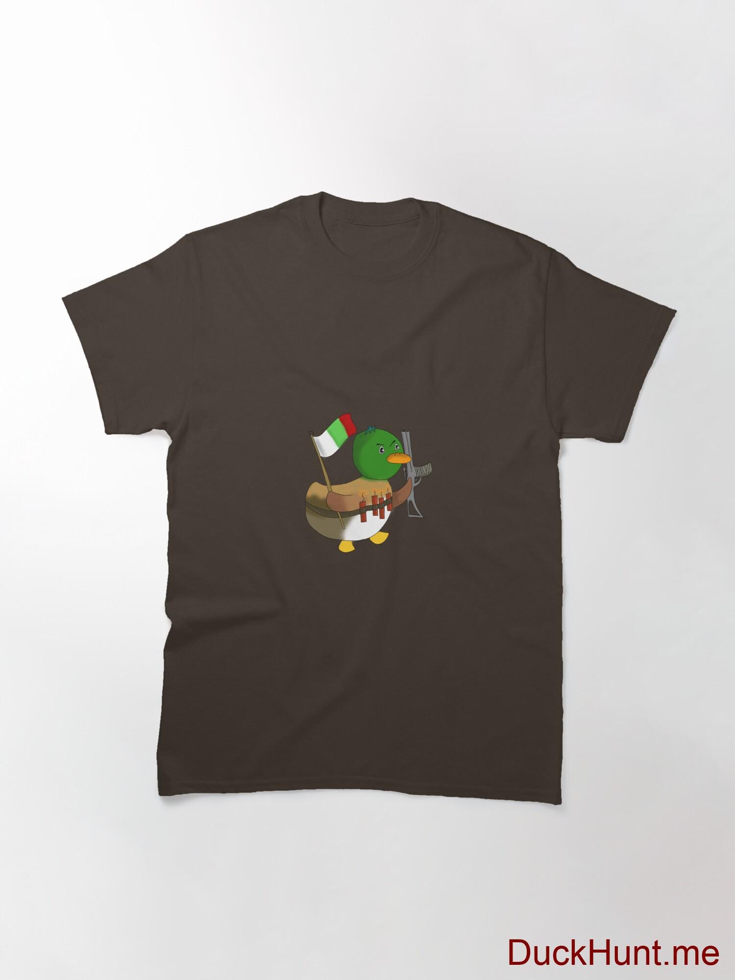Kamikaze Duck Brown Classic T-Shirt (Front printed) alternative image 2