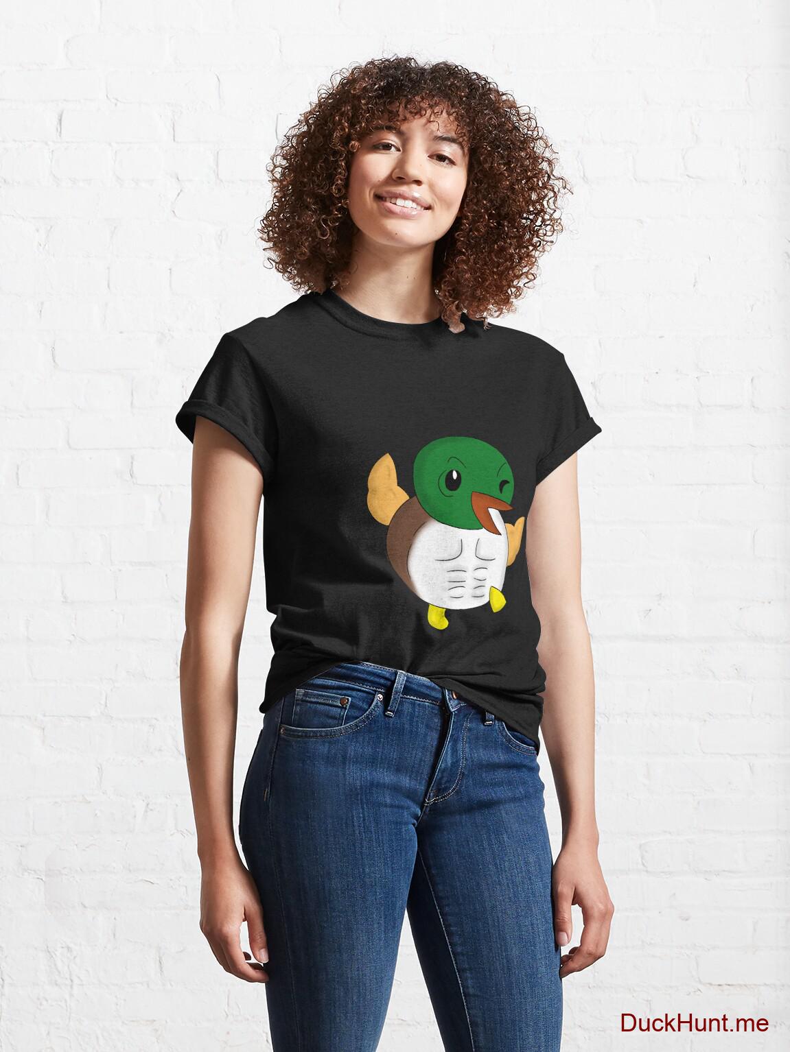 Super duck Black Classic T-Shirt (Front printed) alternative image 3