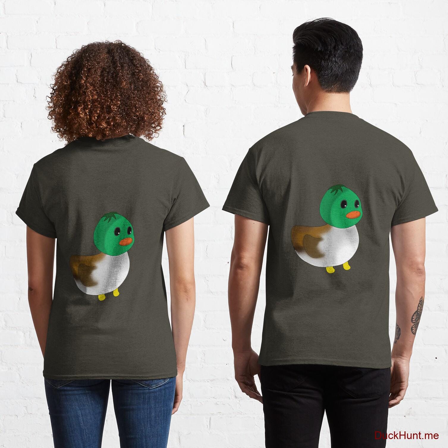 Normal Duck Army Classic T-Shirt (Back printed)