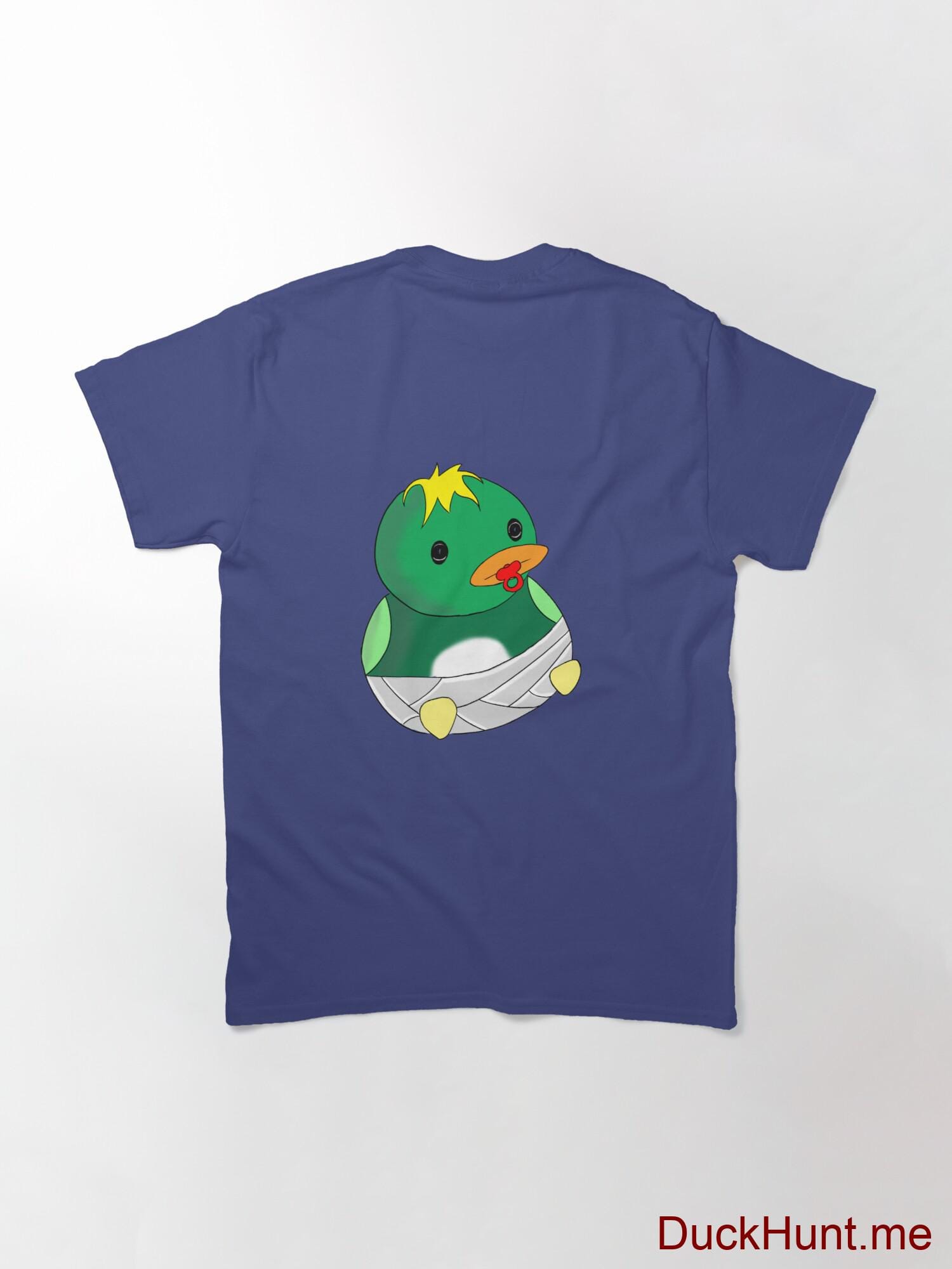 Baby duck Blue Classic T-Shirt (Back printed) alternative image 1