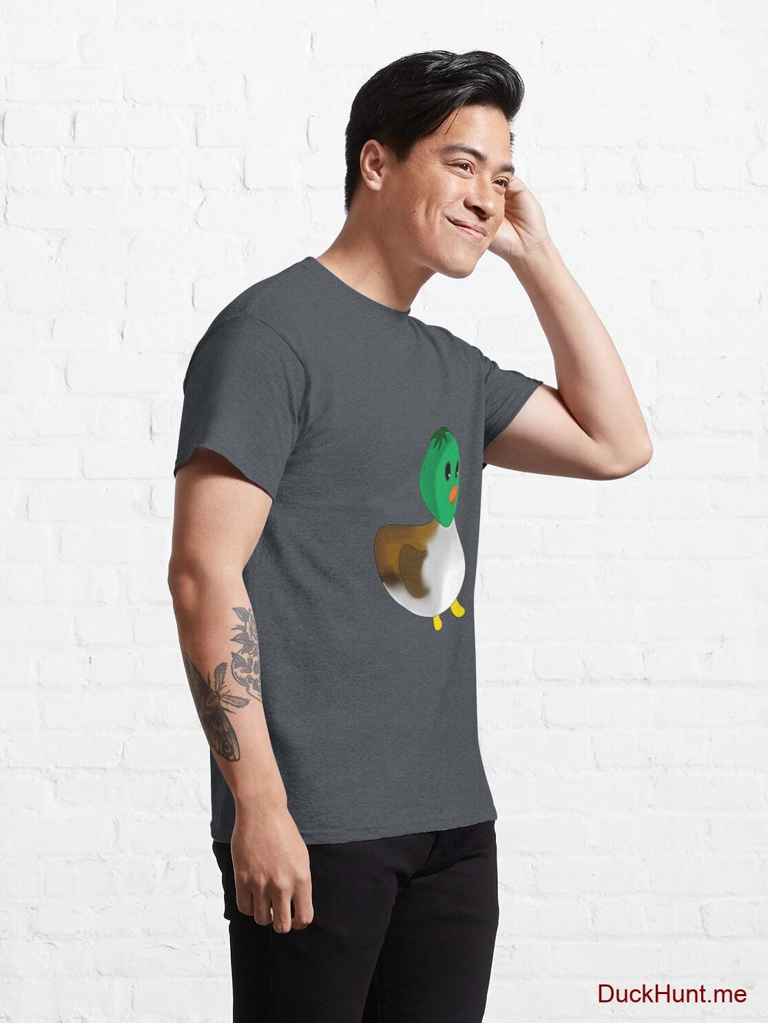 Normal Duck Denim Heather Classic T-Shirt (Front printed) alternative image 4