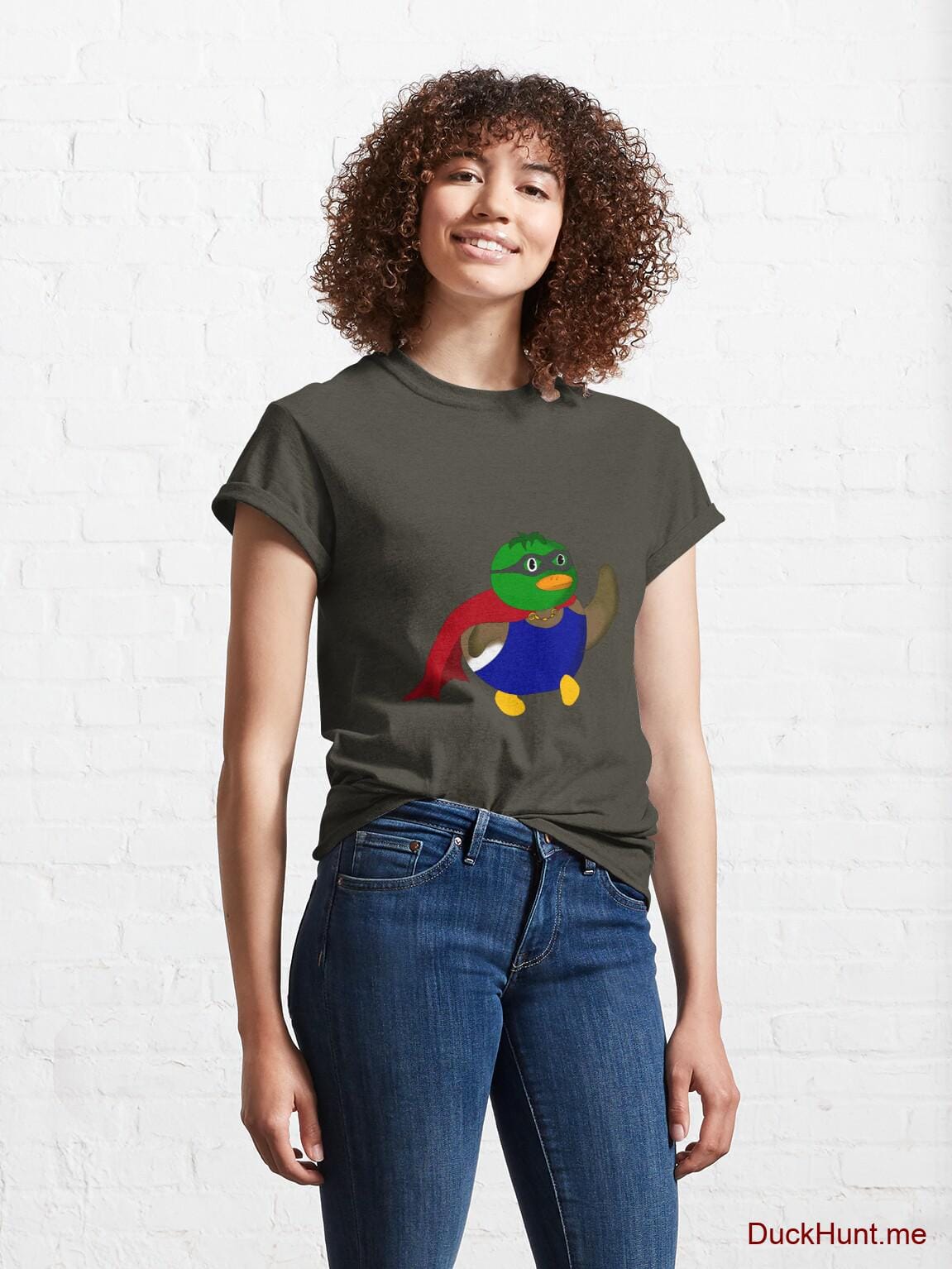 Alive Boss Duck Army Classic T-Shirt (Front printed) alternative image 3