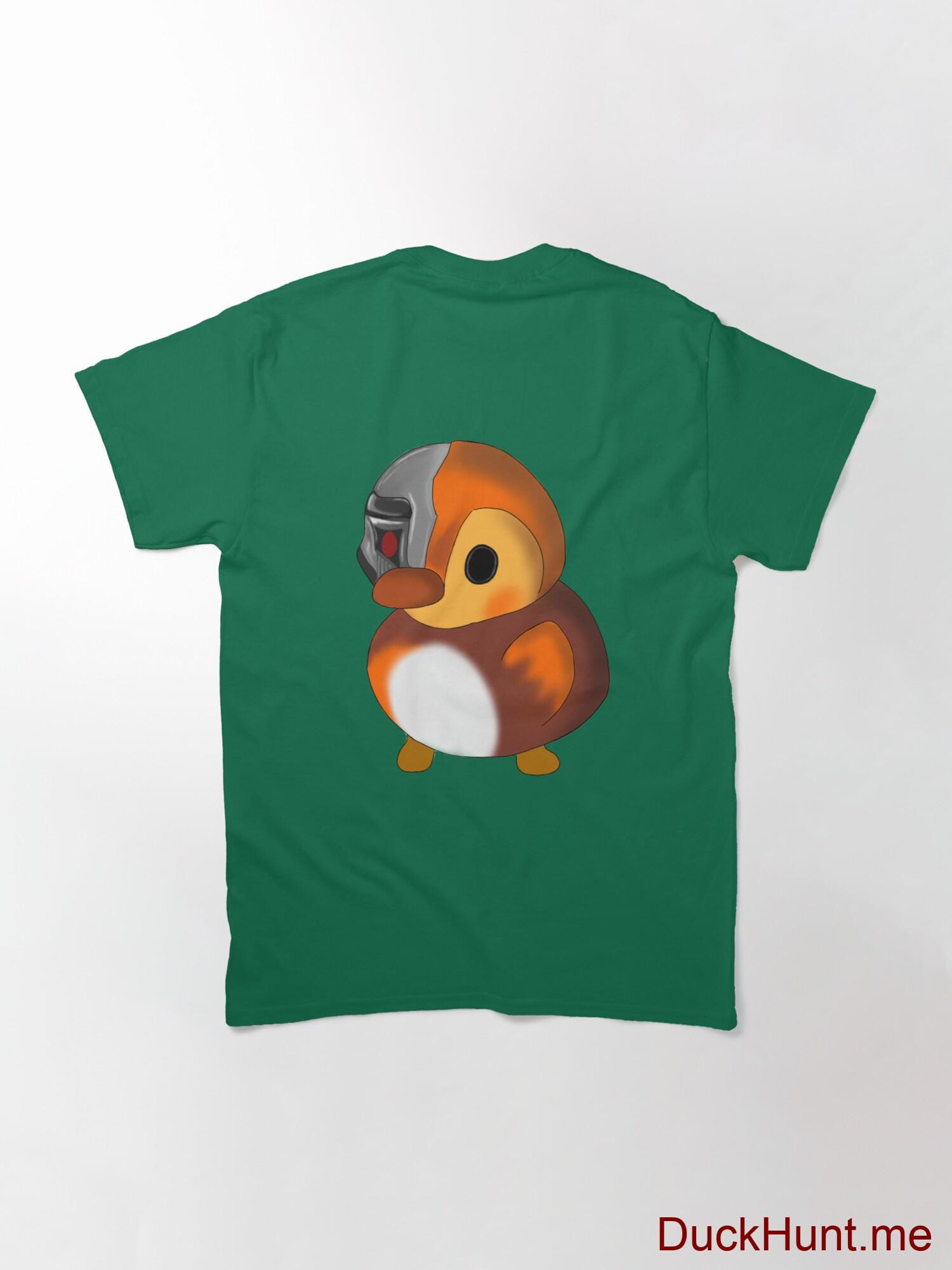 Mechanical Duck Green Classic T-Shirt (Back printed) alternative image 1