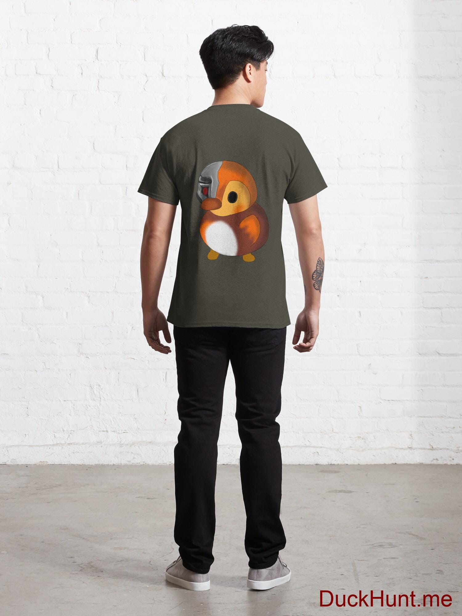 Mechanical Duck Army Classic T-Shirt (Back printed) alternative image 3