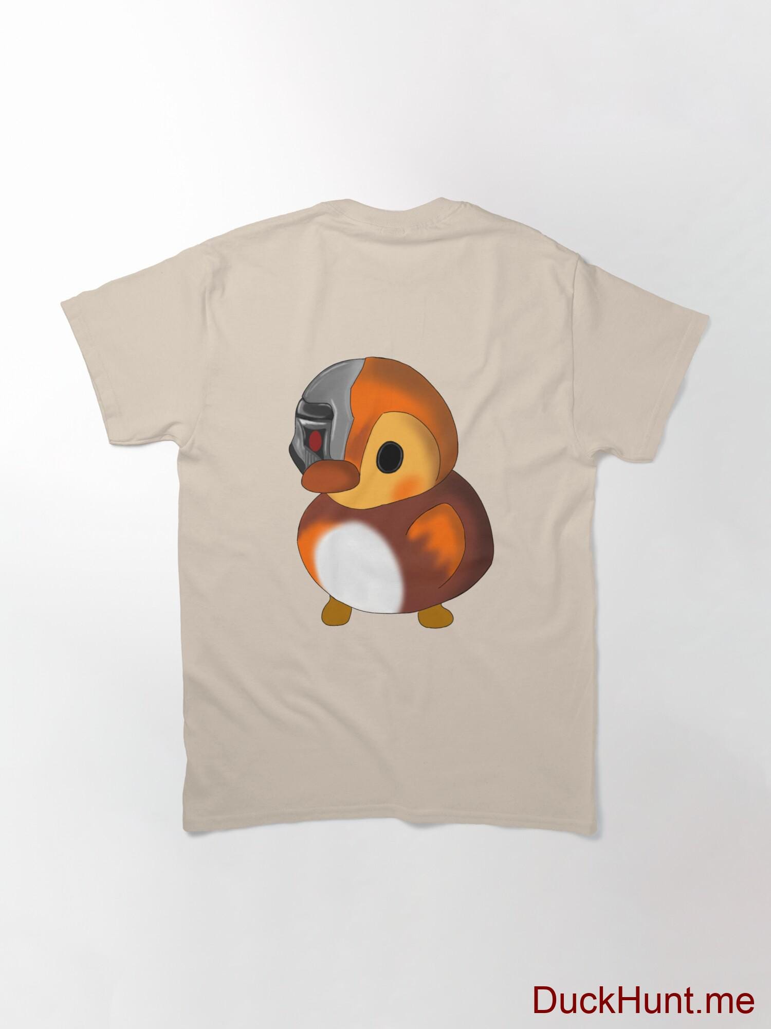 Mechanical Duck Creme Classic T-Shirt (Back printed) alternative image 1