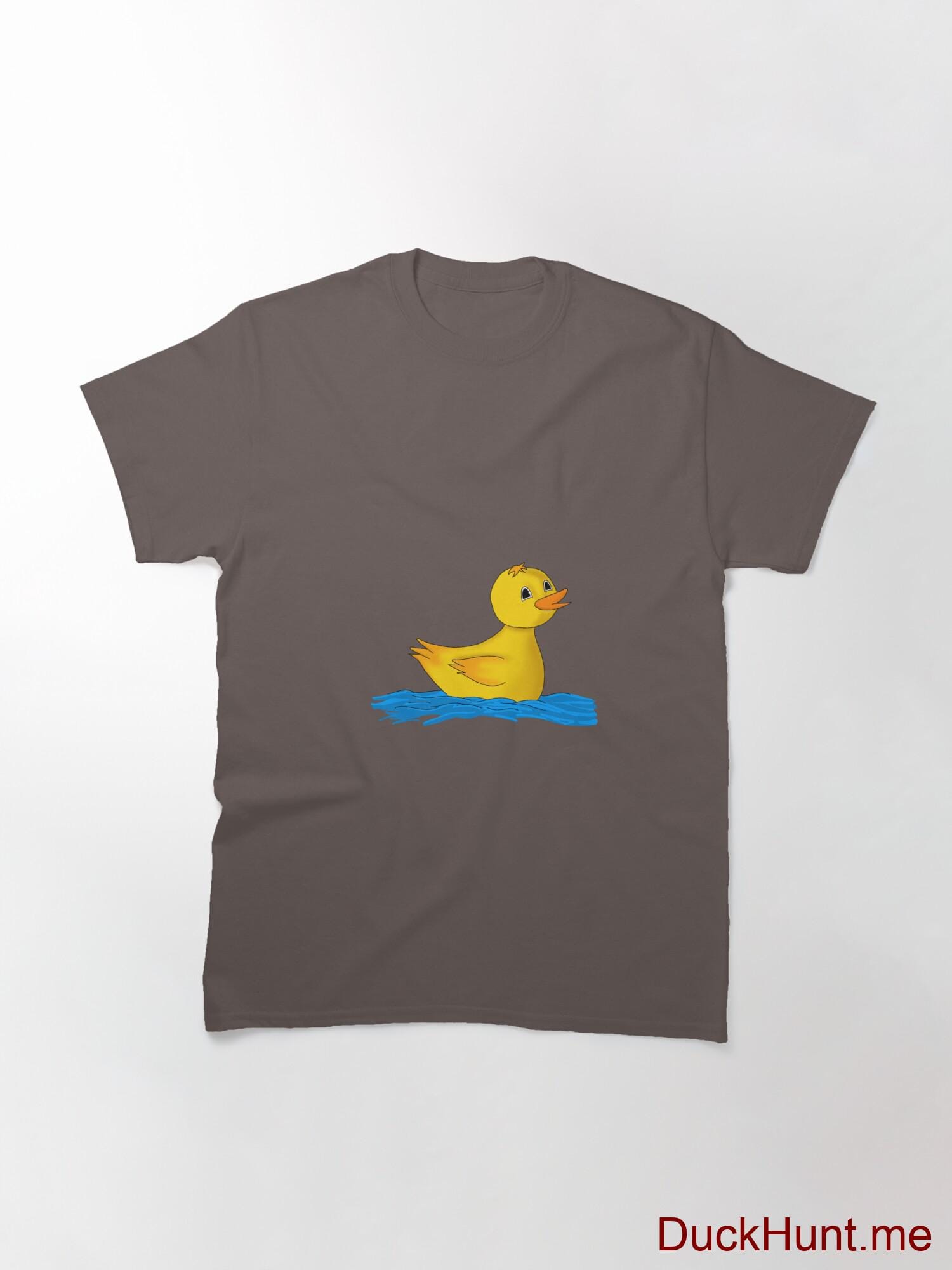 Plastic Duck Dark Grey Classic T-Shirt (Front printed) alternative image 2