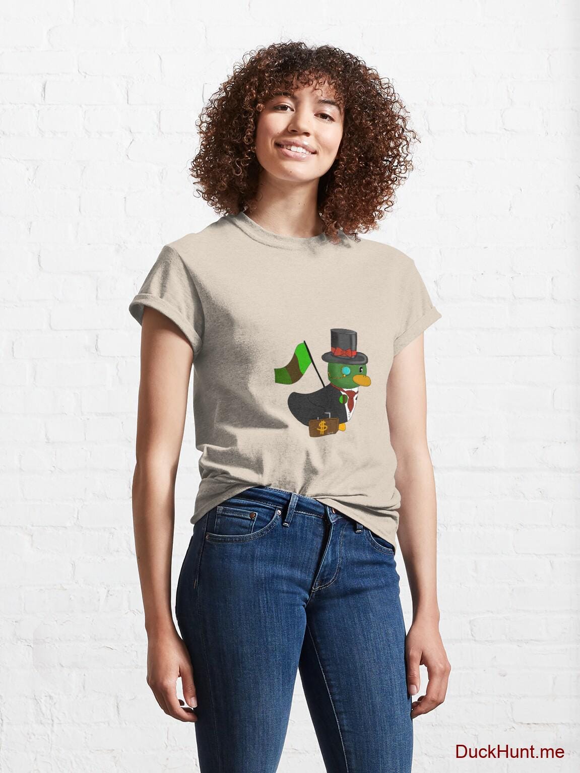 Golden Duck Creme Classic T-Shirt (Front printed) alternative image 3
