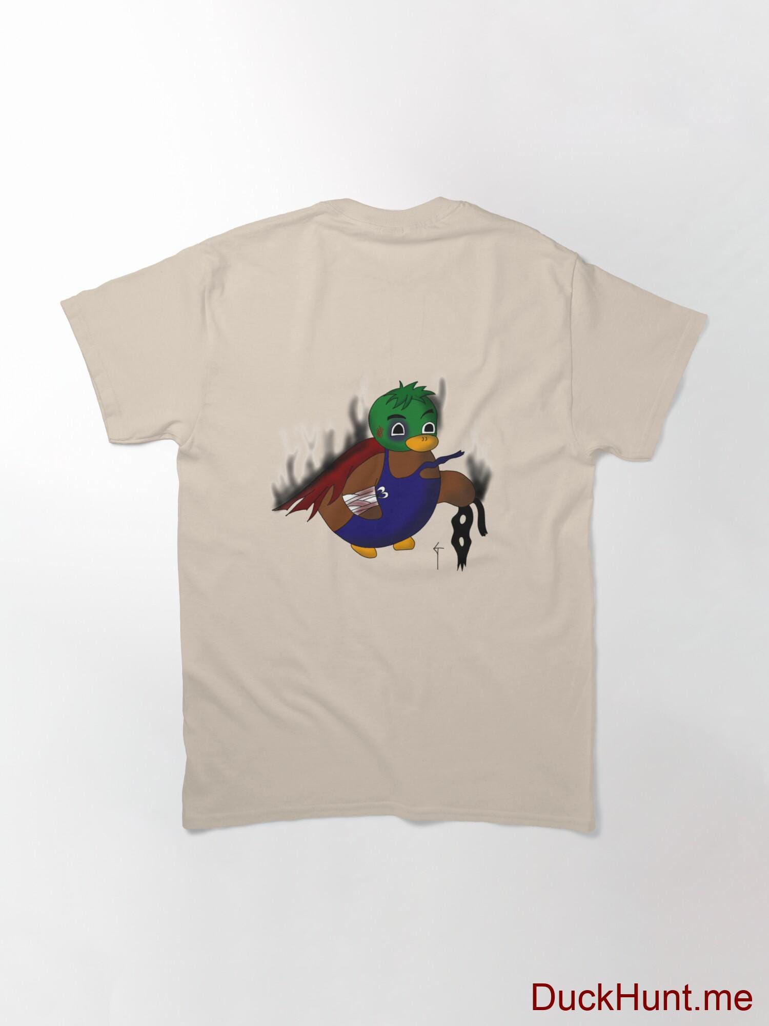Dead Boss Duck (smoky) Creme Classic T-Shirt (Back printed) alternative image 1