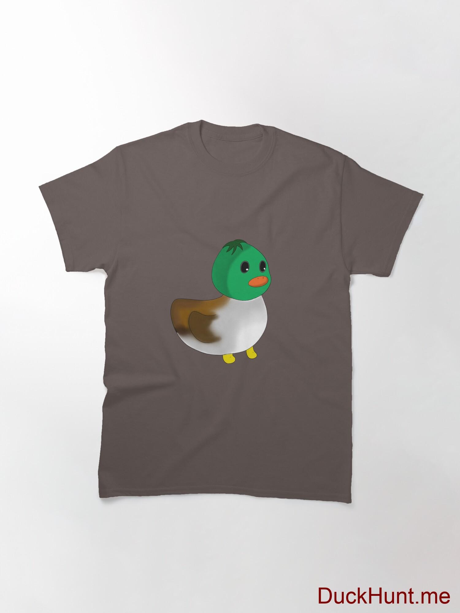 Normal Duck Dark Grey Classic T-Shirt (Front printed) alternative image 2