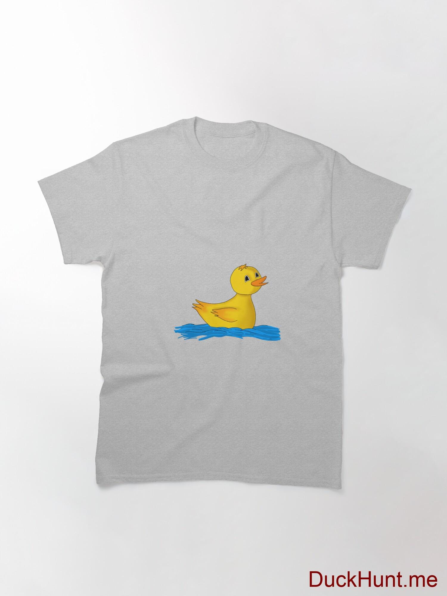 Plastic Duck Heather Grey Classic T-Shirt (Front printed) alternative image 2