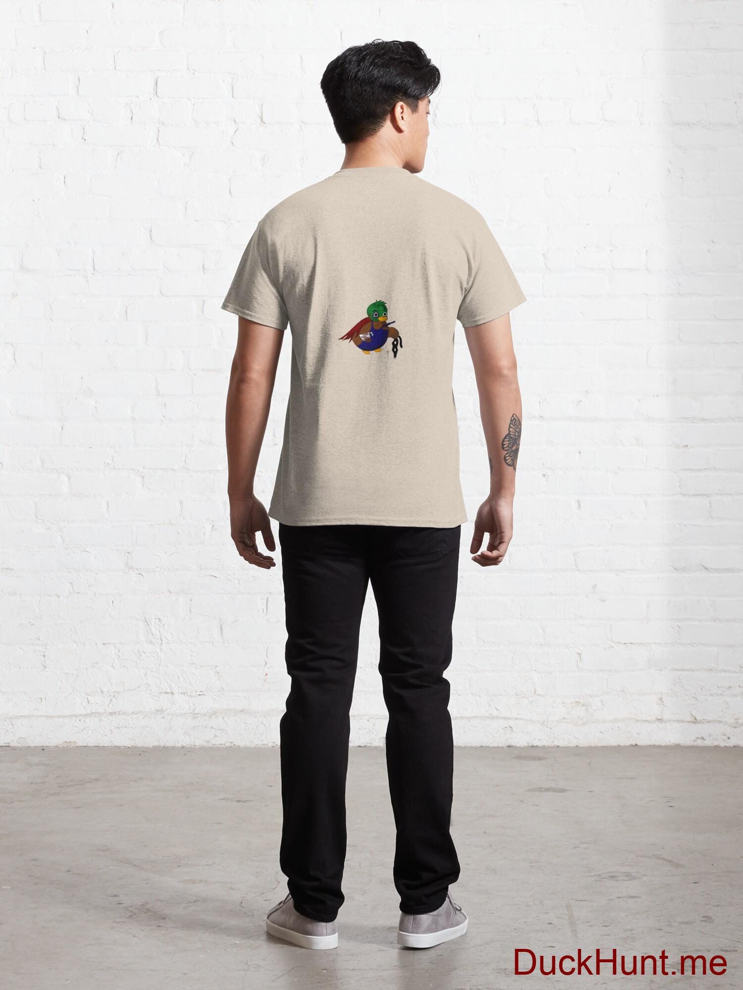 Dead DuckHunt Boss (smokeless) Creme Classic T-Shirt (Back printed) alternative image 3