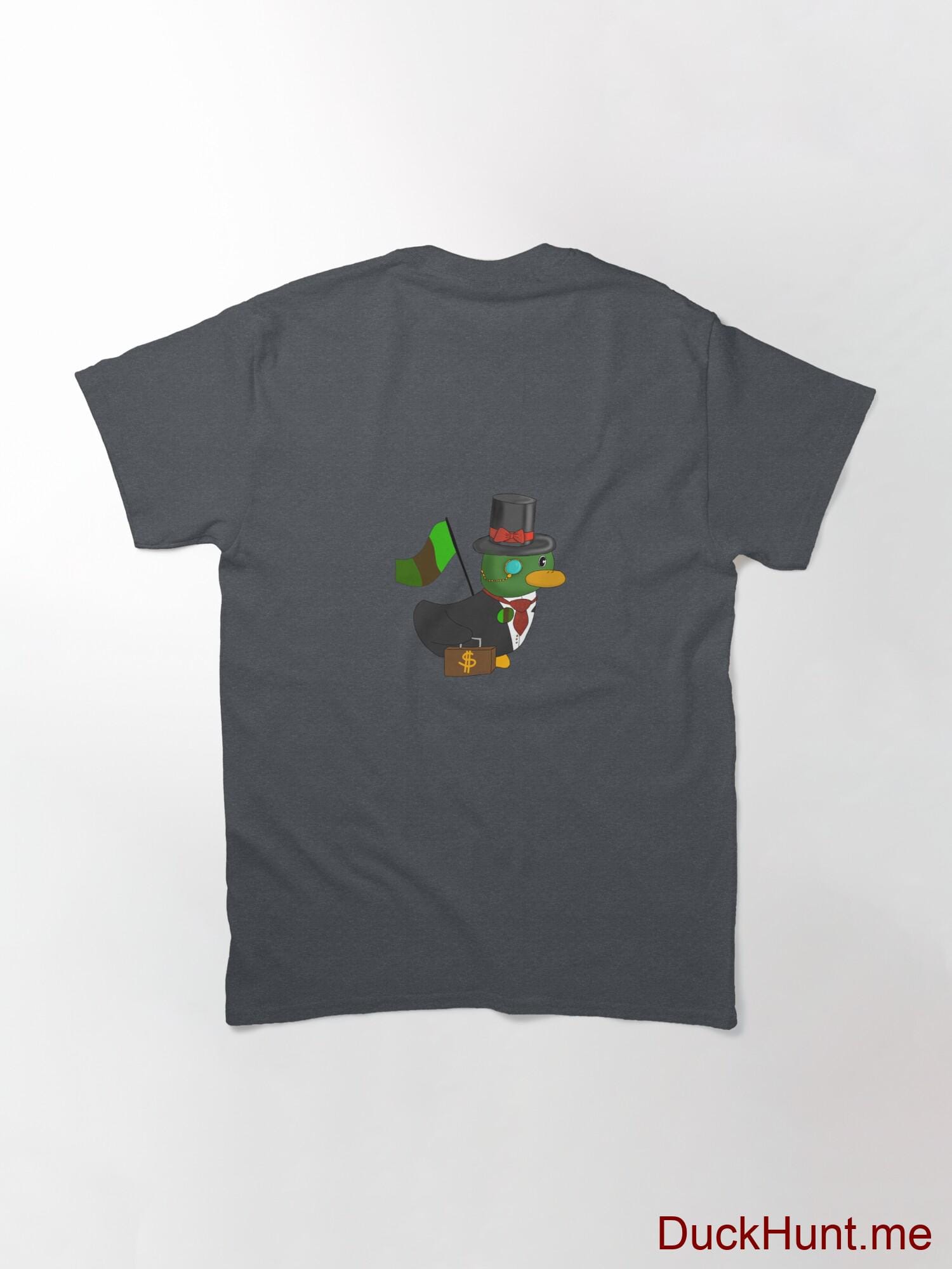 Golden Duck Denim Heather Classic T-Shirt (Back printed) alternative image 1