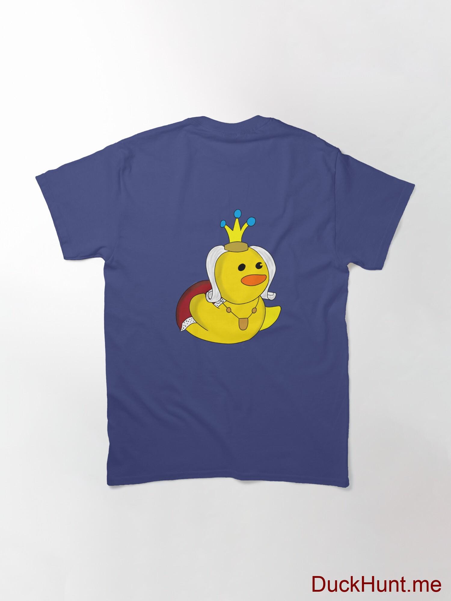 Royal Duck Blue Classic T-Shirt (Back printed) alternative image 1