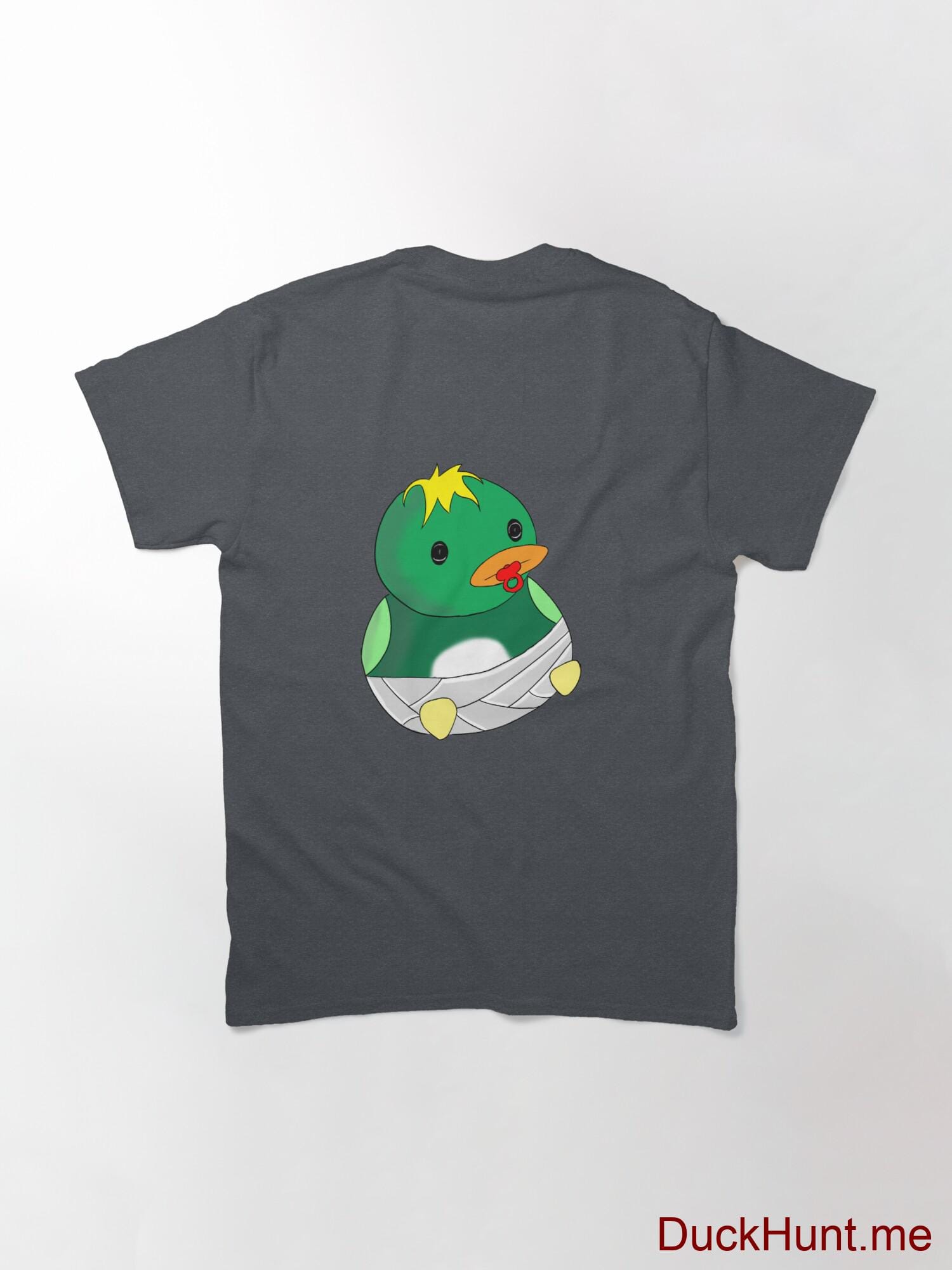 Baby duck Denim Heather Classic T-Shirt (Back printed) alternative image 1