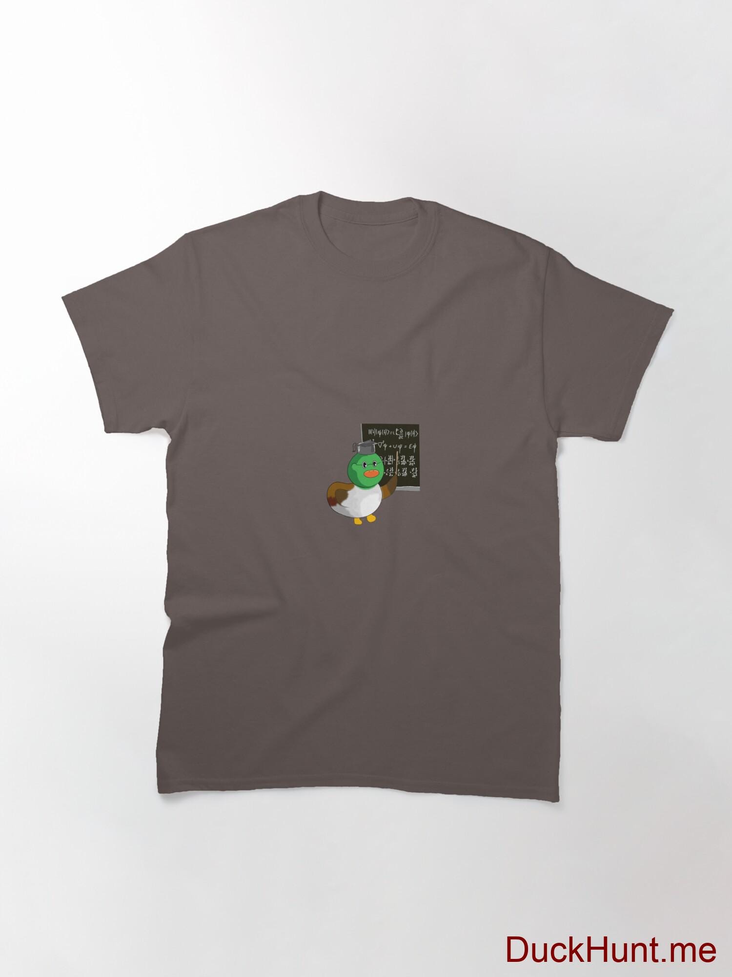 Prof Duck Dark Grey Classic T-Shirt (Front printed) alternative image 2