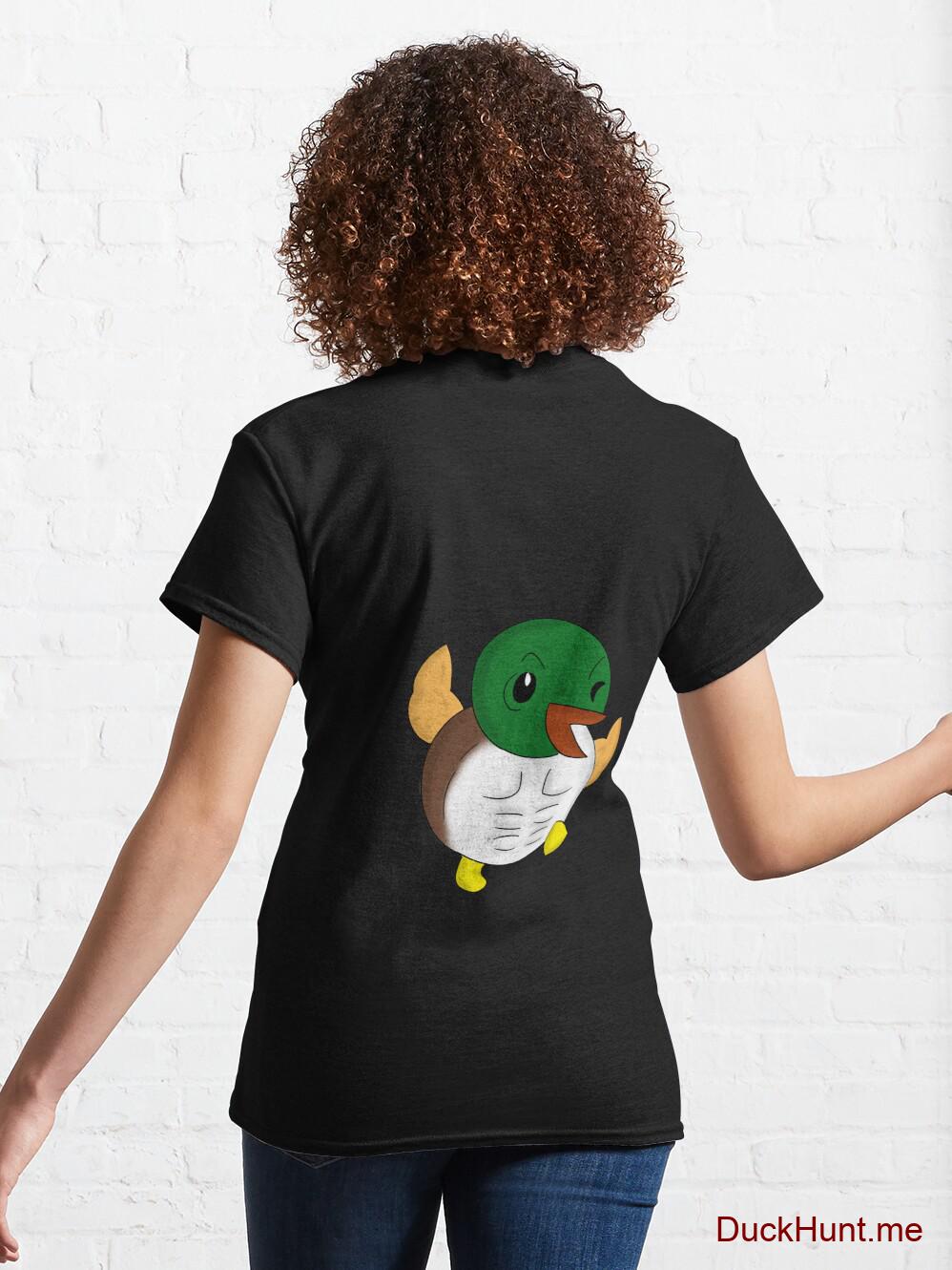 Super duck Black Classic T-Shirt (Back printed) alternative image 4