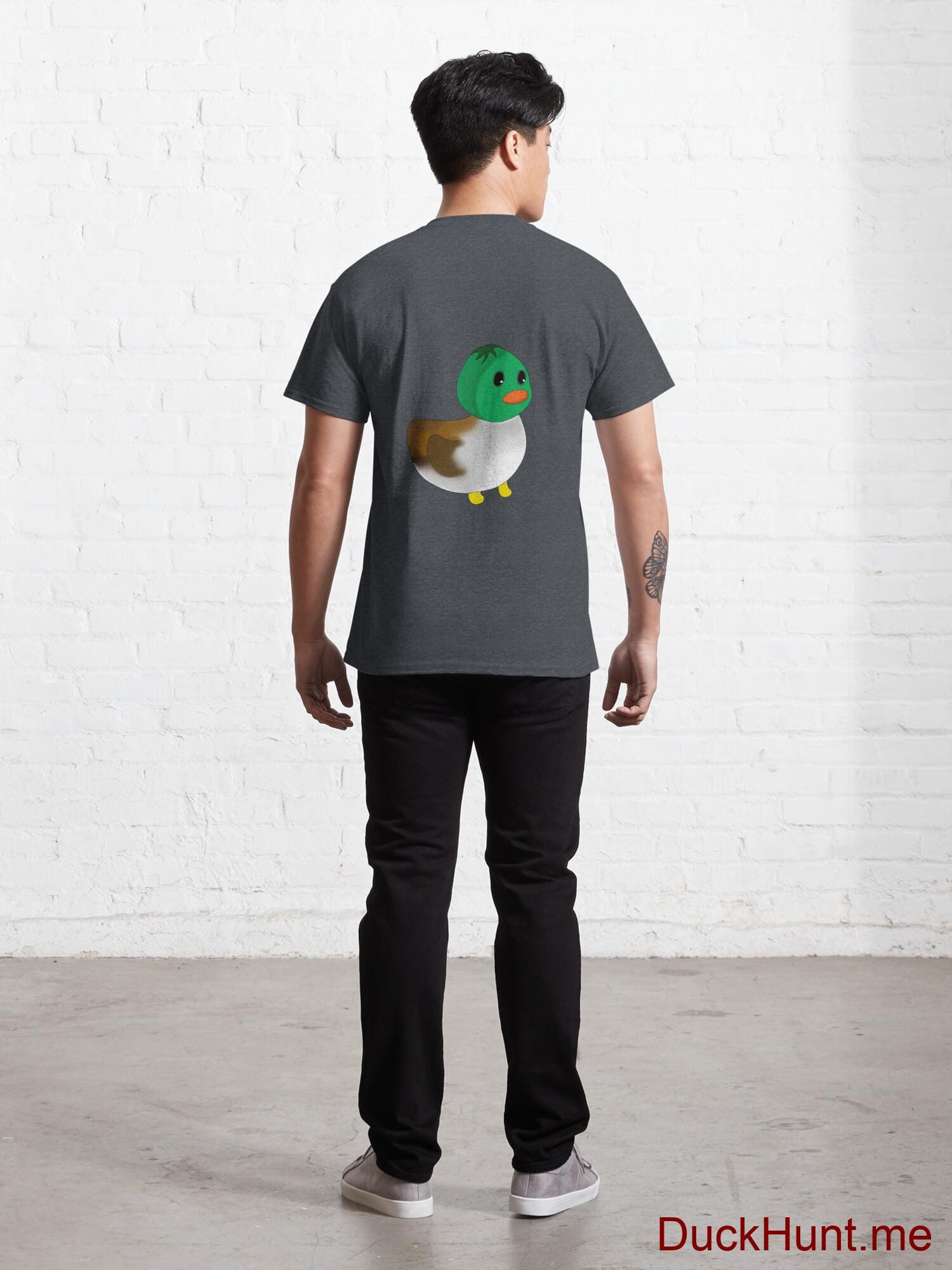 Normal Duck Denim Heather Classic T-Shirt (Back printed) alternative image 3