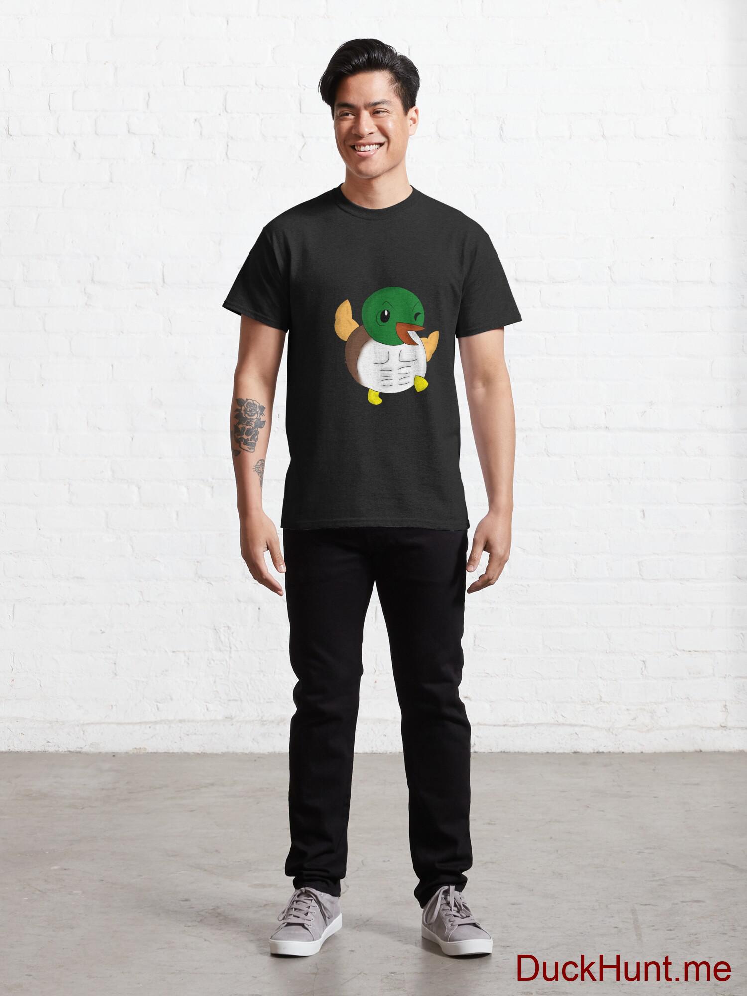 Super duck Black Classic T-Shirt (Front printed) alternative image 6